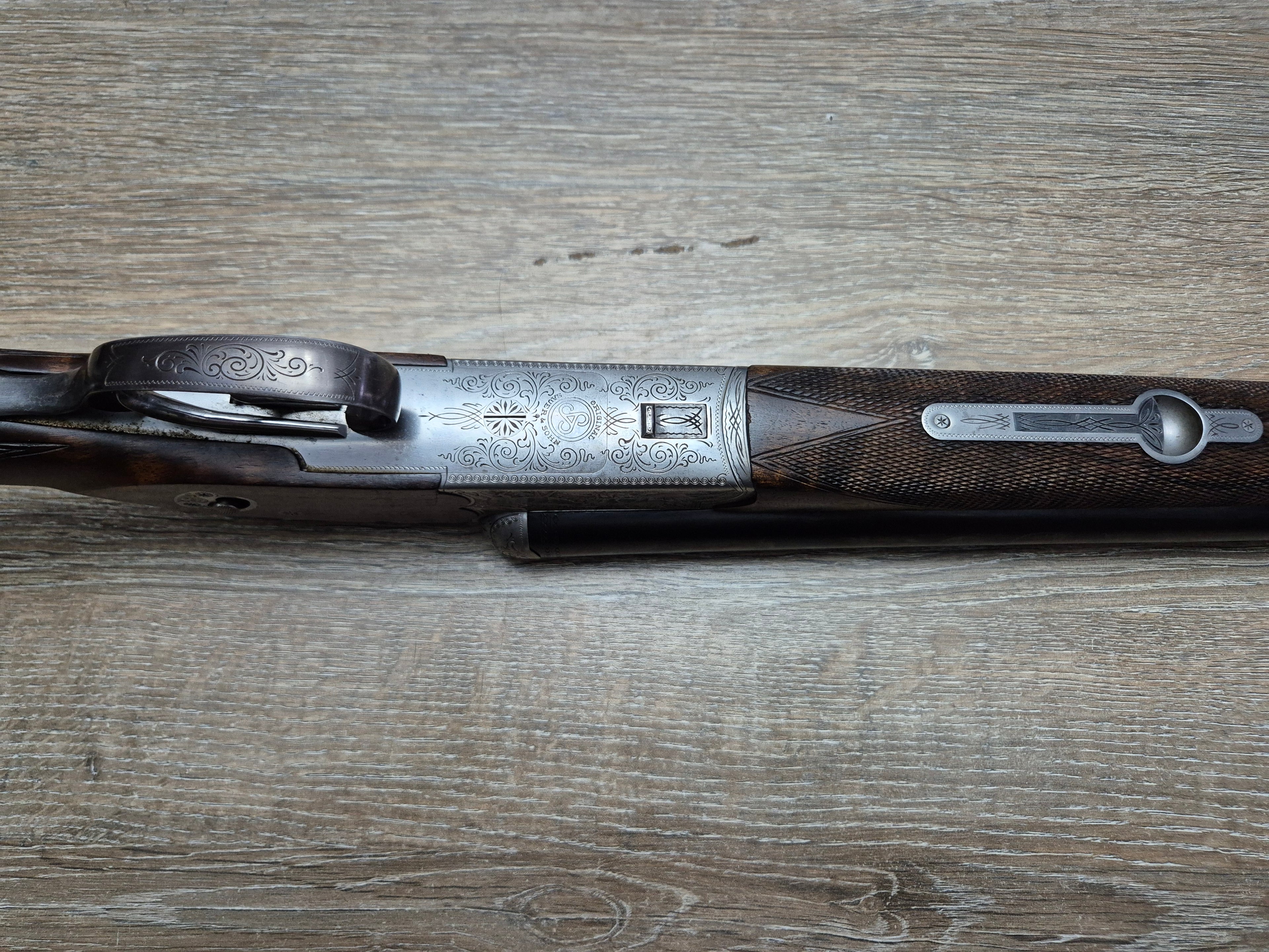 Drilling Sauer & Sohn, cal 7x65R/12, tevi 63.5cm