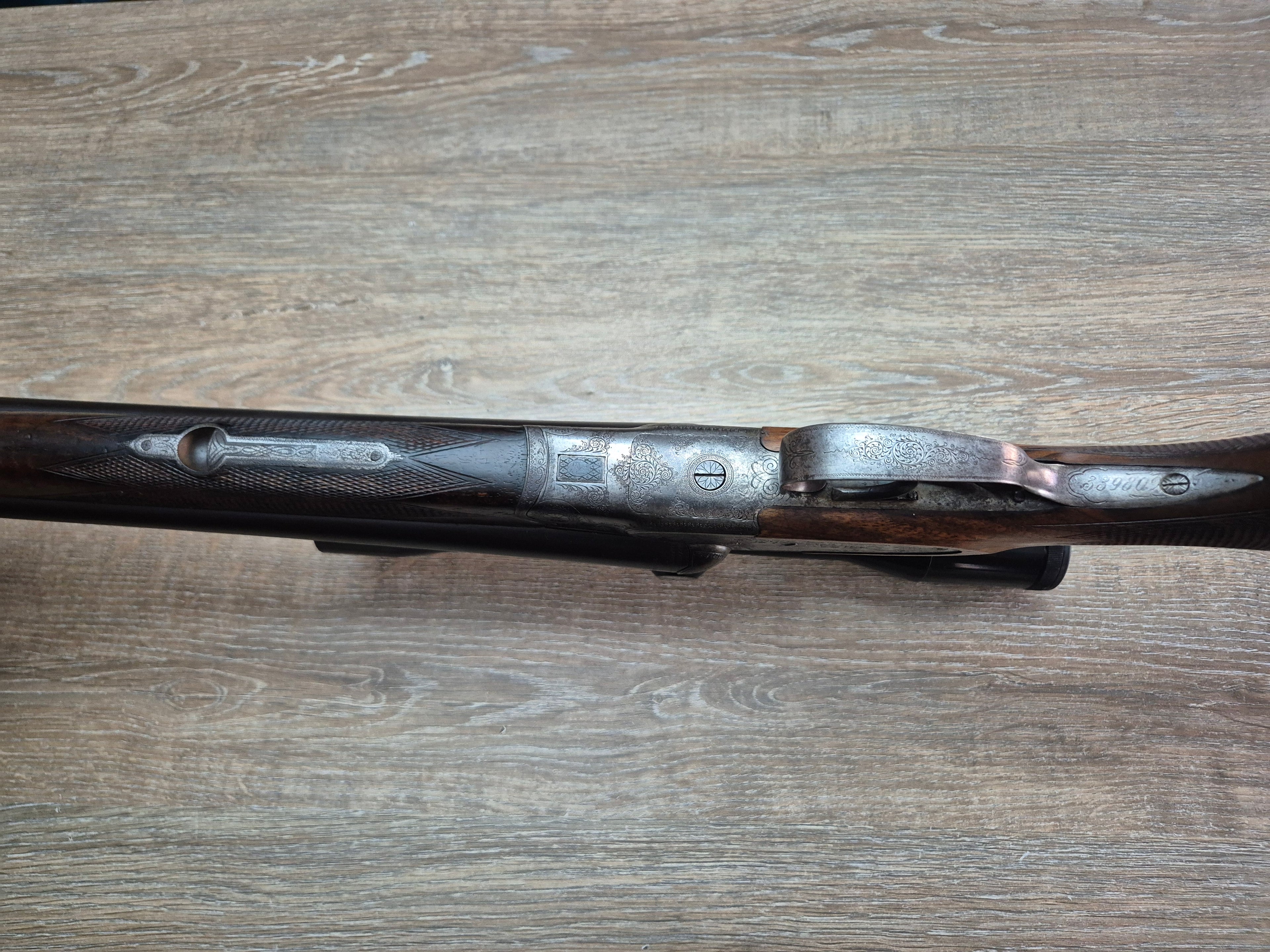 Drilling Sauer&Sohn, cal 8x65R/12, tevi 65cm, luneta 6x42