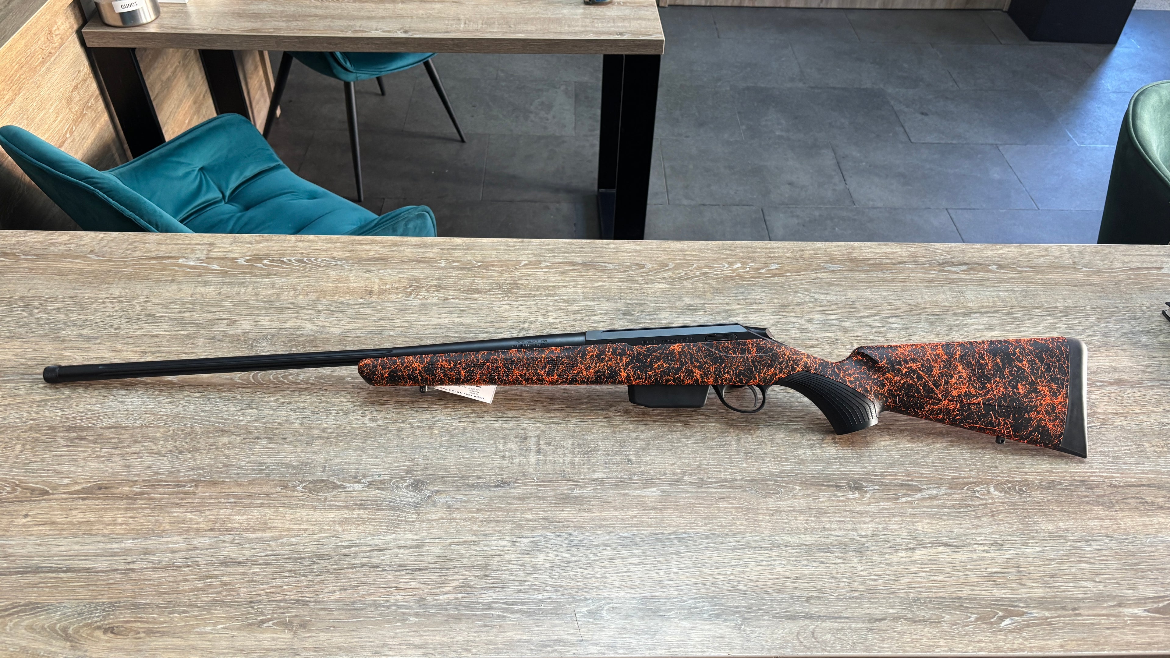 Carabina Tikka T3x Lite RTECH, cal 6.5 PRC, teava fluted 62cm