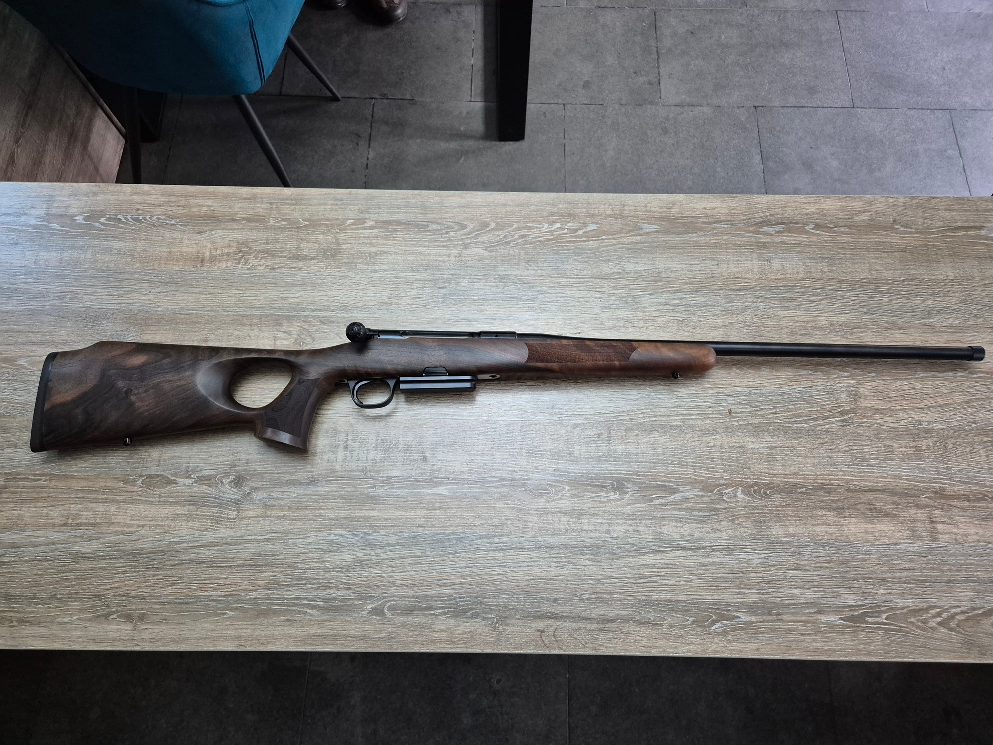 Carabina Heym SR30, cal 300 win mag, teava L=60cm, D=17mm, pat lemn ergonomic