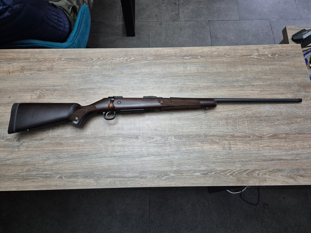 Carabina CZ 600 American, cal 30-06, 61cm, pat lemn