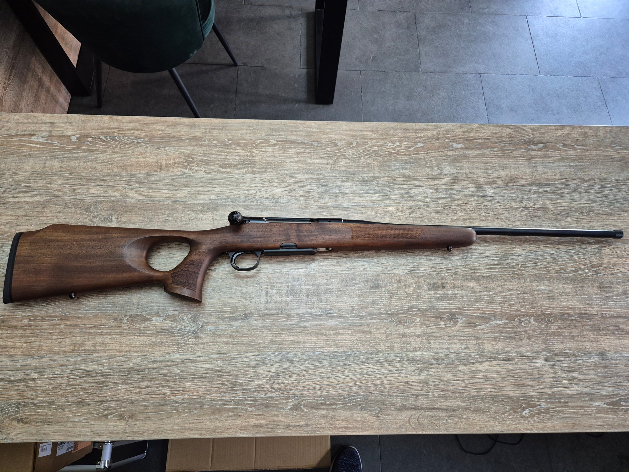 Carabina Heym SR30 Ranger-T cal 6.5 Creedmoor, 55cm, inchidere liniara, pat lemn