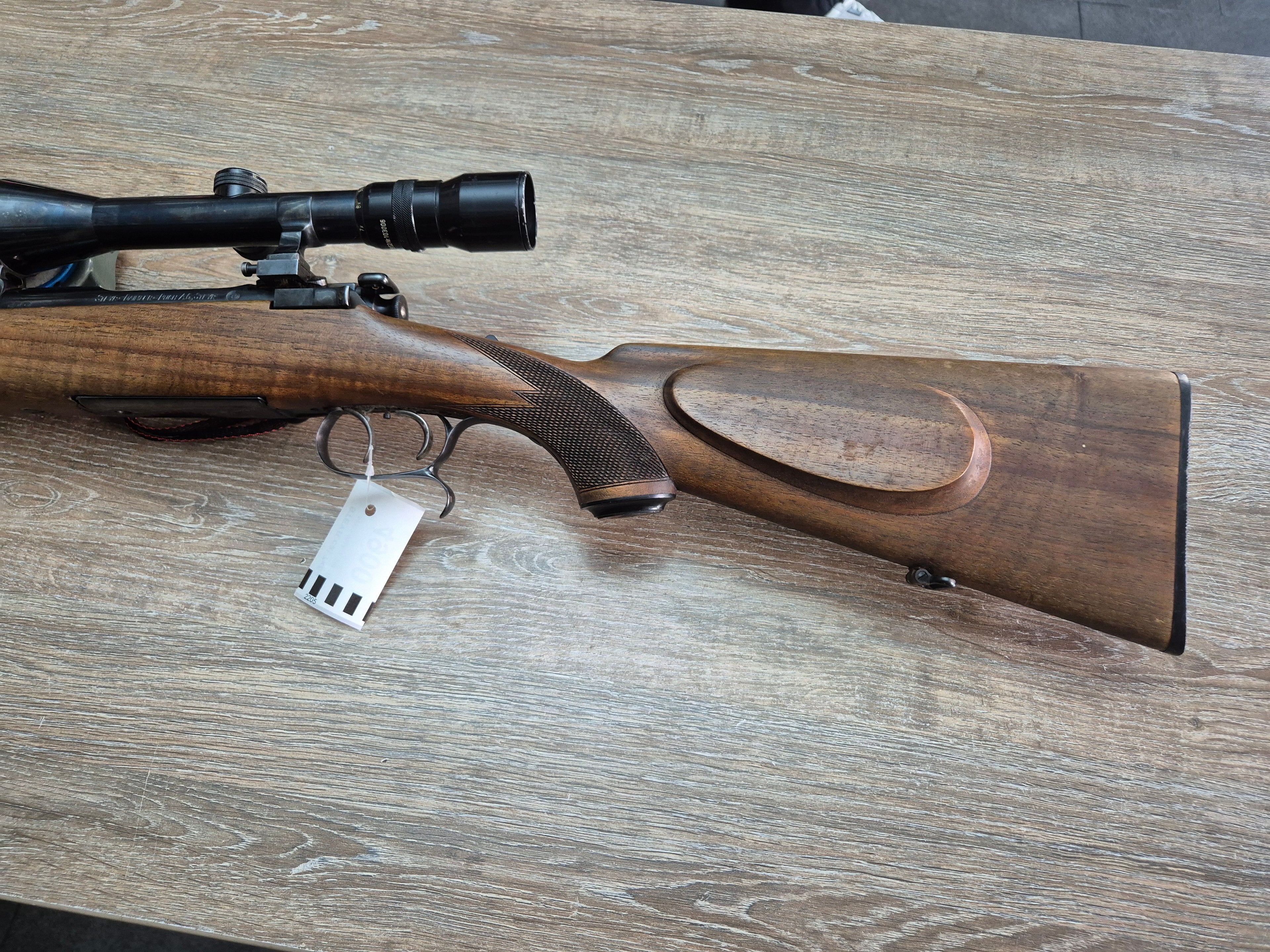 Carabina Steyr Mannlicher, cal 7x64, 65cm, luneta 3-9x, filet