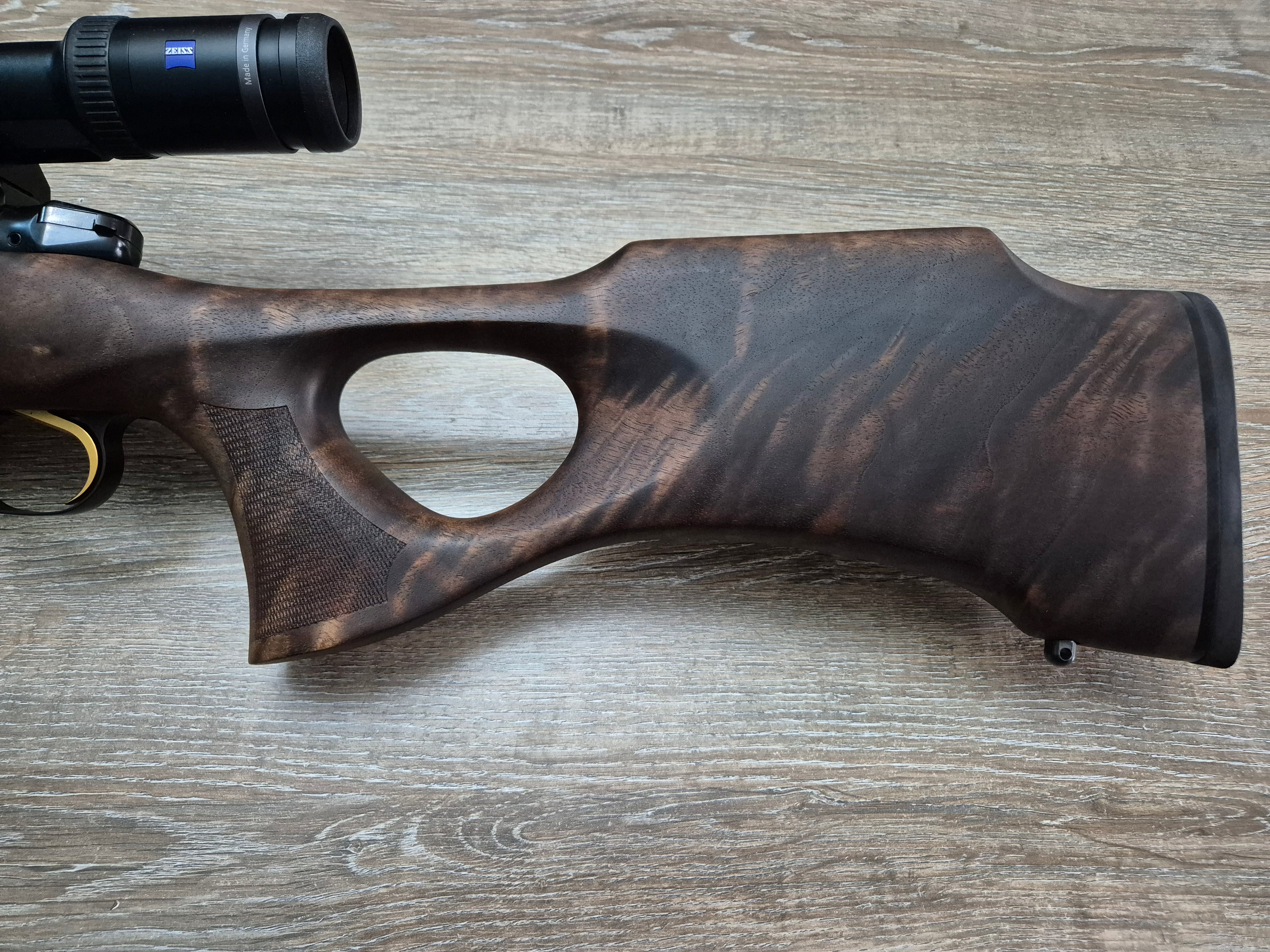 Carabina Heym SR30, cal 270 wsm, tragaci aurit, teava fluted 17mm, comanda speciala