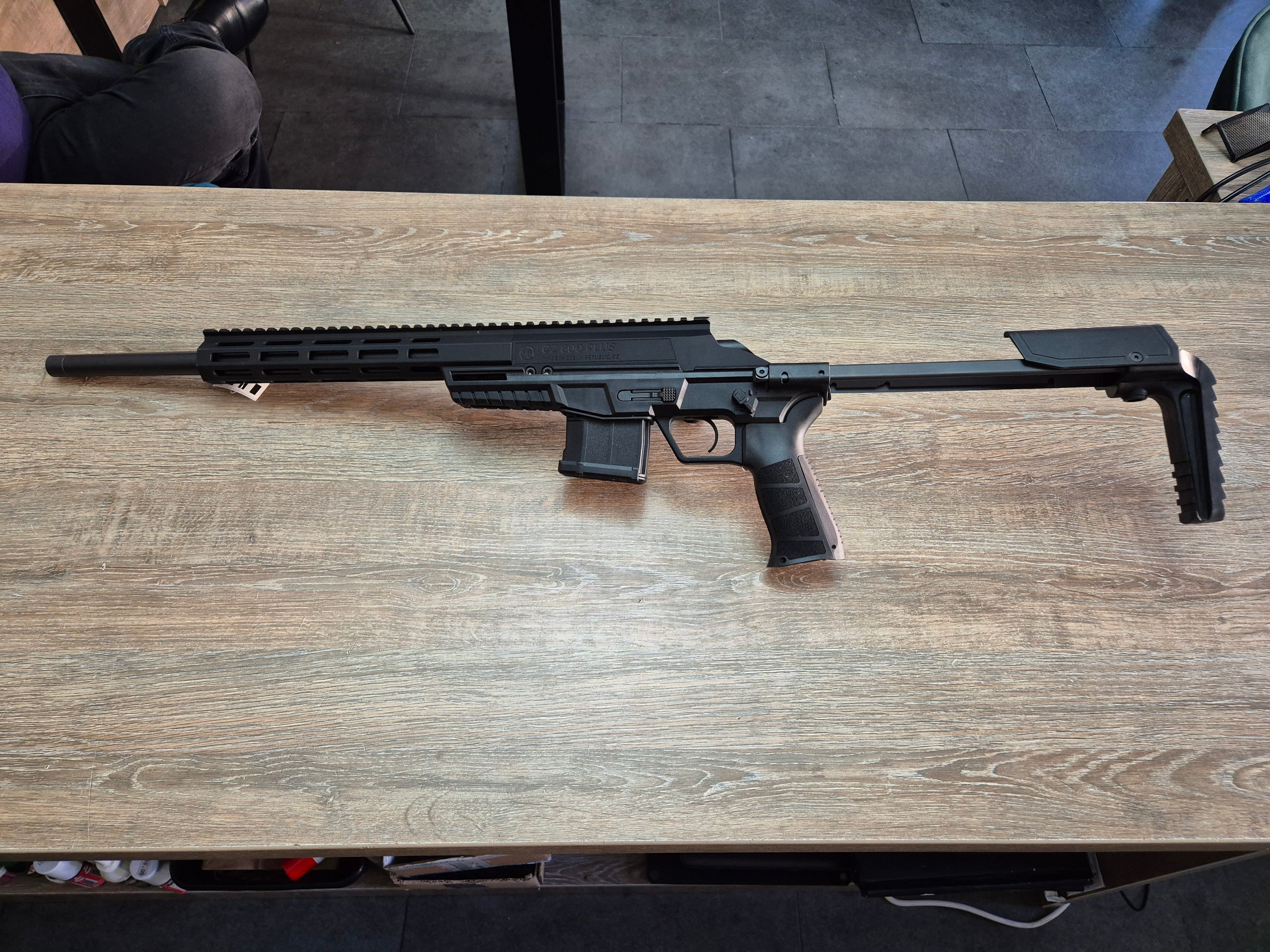 Carabina CZ 600 Plus Trail, cal 223 rem, stil tactic, pat reglabil