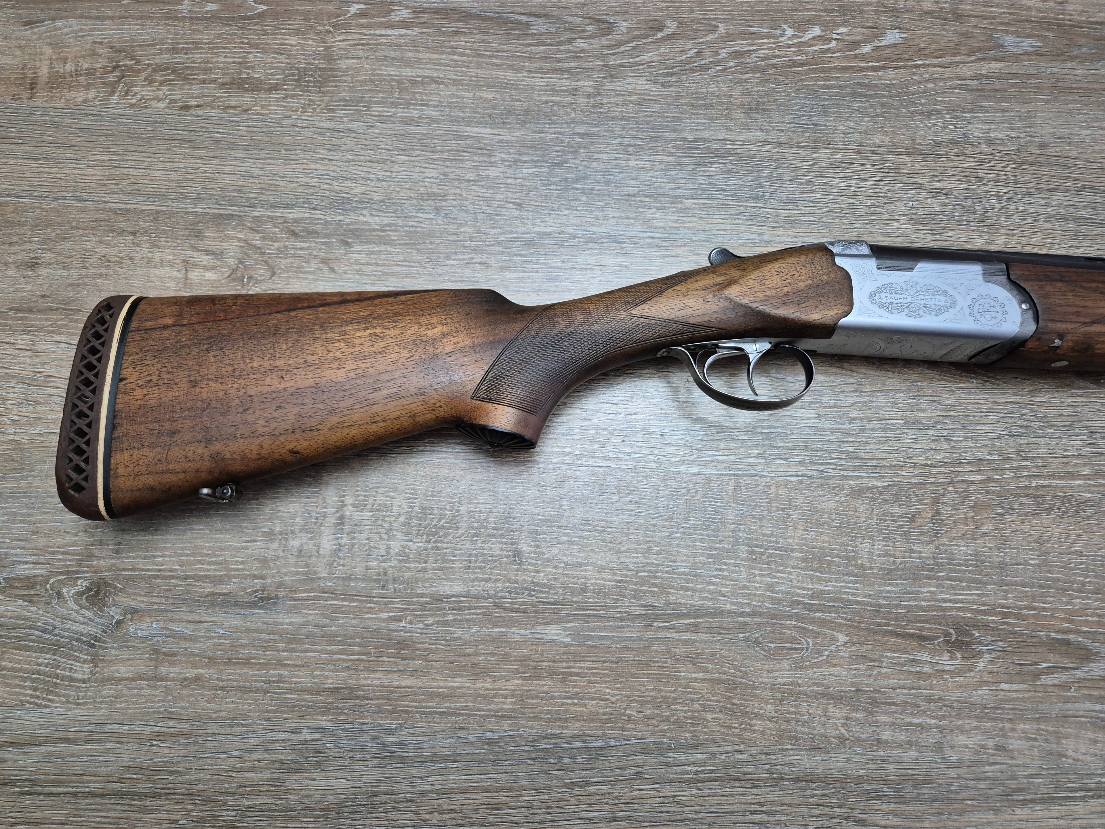 Bock Sauer-Beretta, cal 12, tevi 71cm, cu tevi de schimb