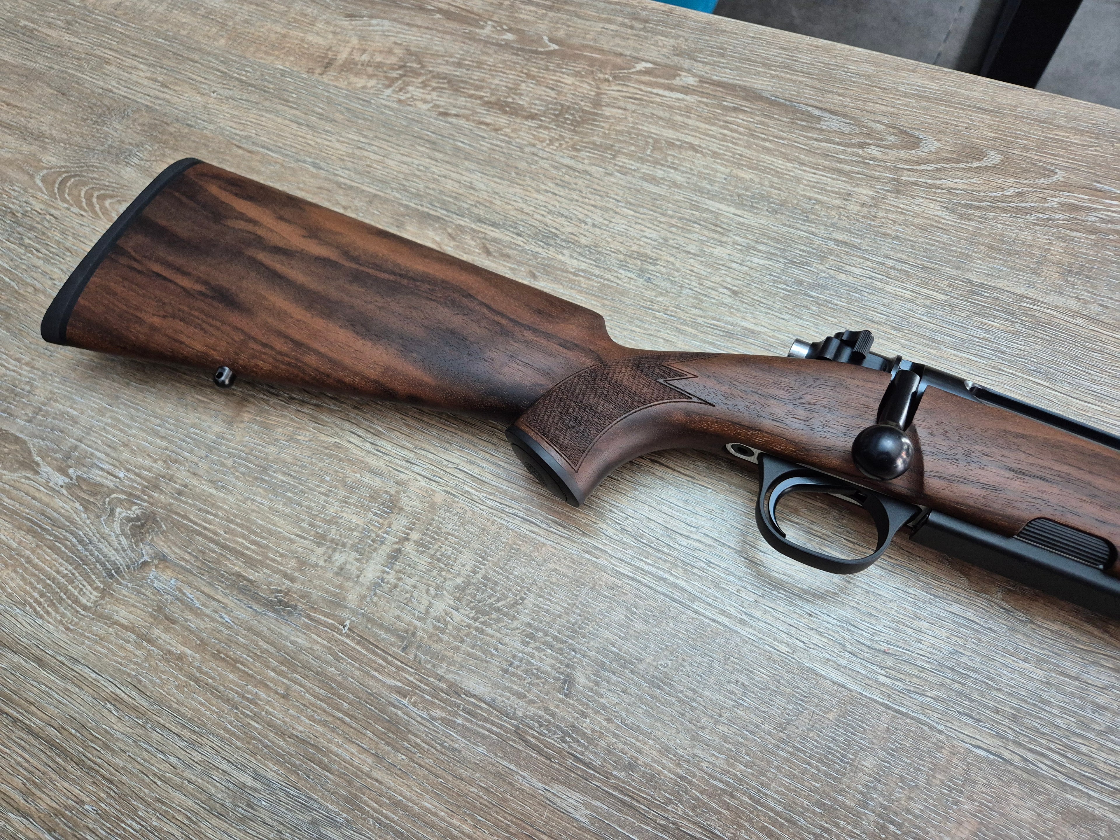 Carabina Heym SR21, cal 308win, 50cm, pat lemn clasic