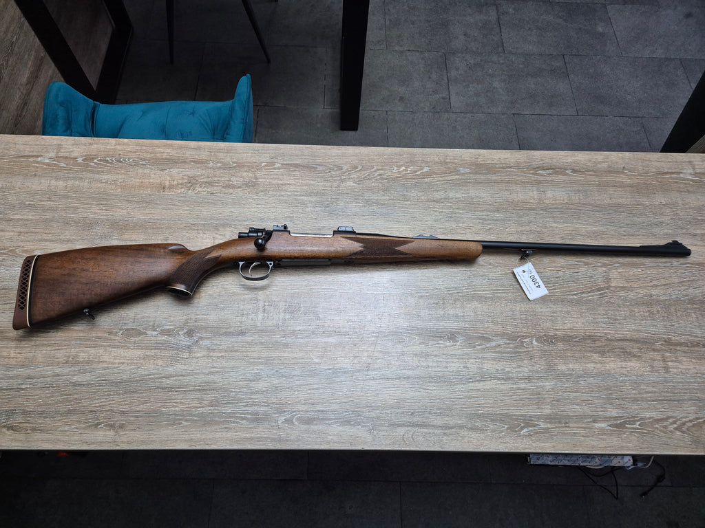 Carabina Frankonia, teava 65cm, cal 8x68S, pat lemn