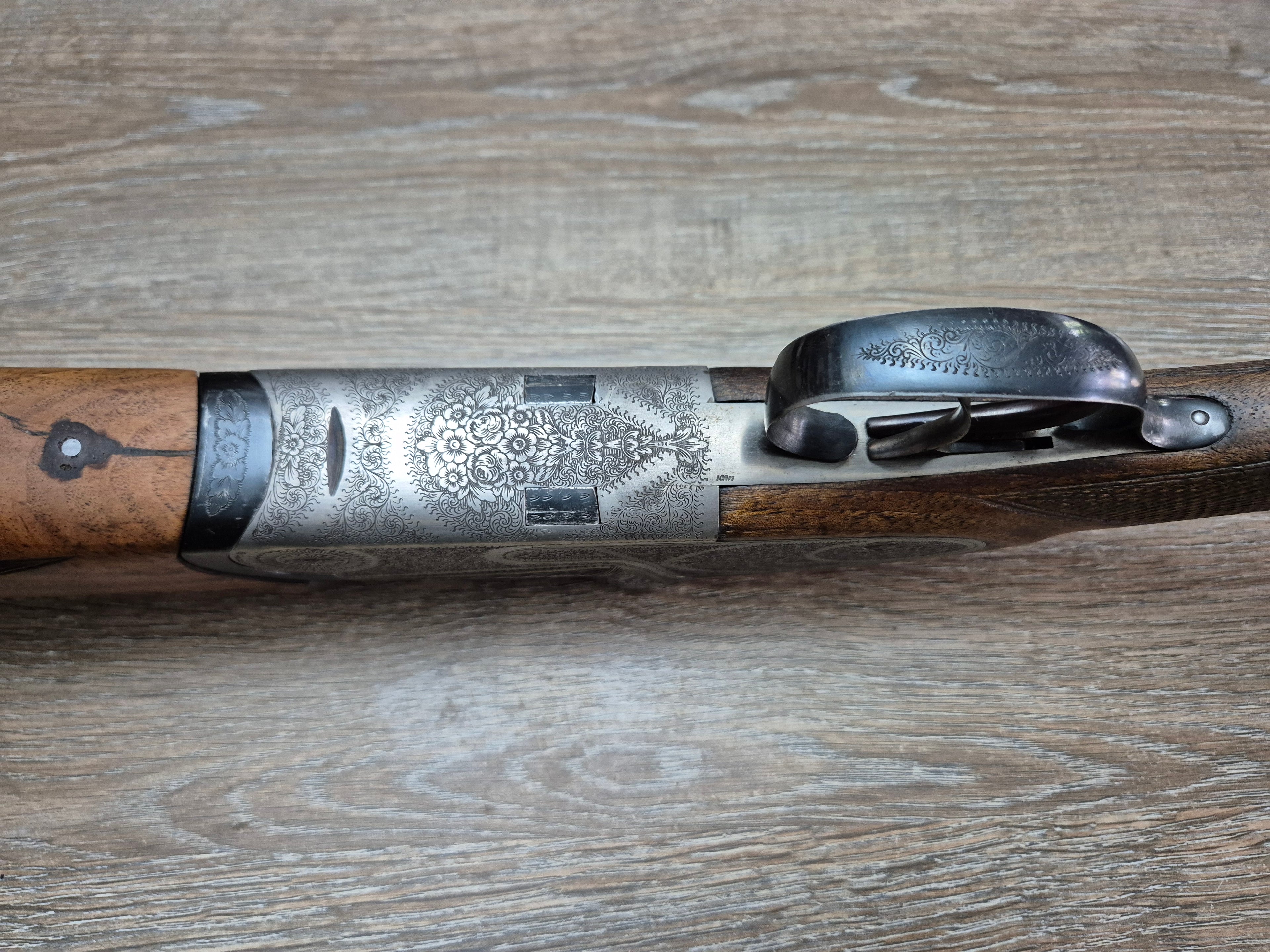 Bock Eduard Kettner, cal 12/70, tevi 70cm, ejectoare
