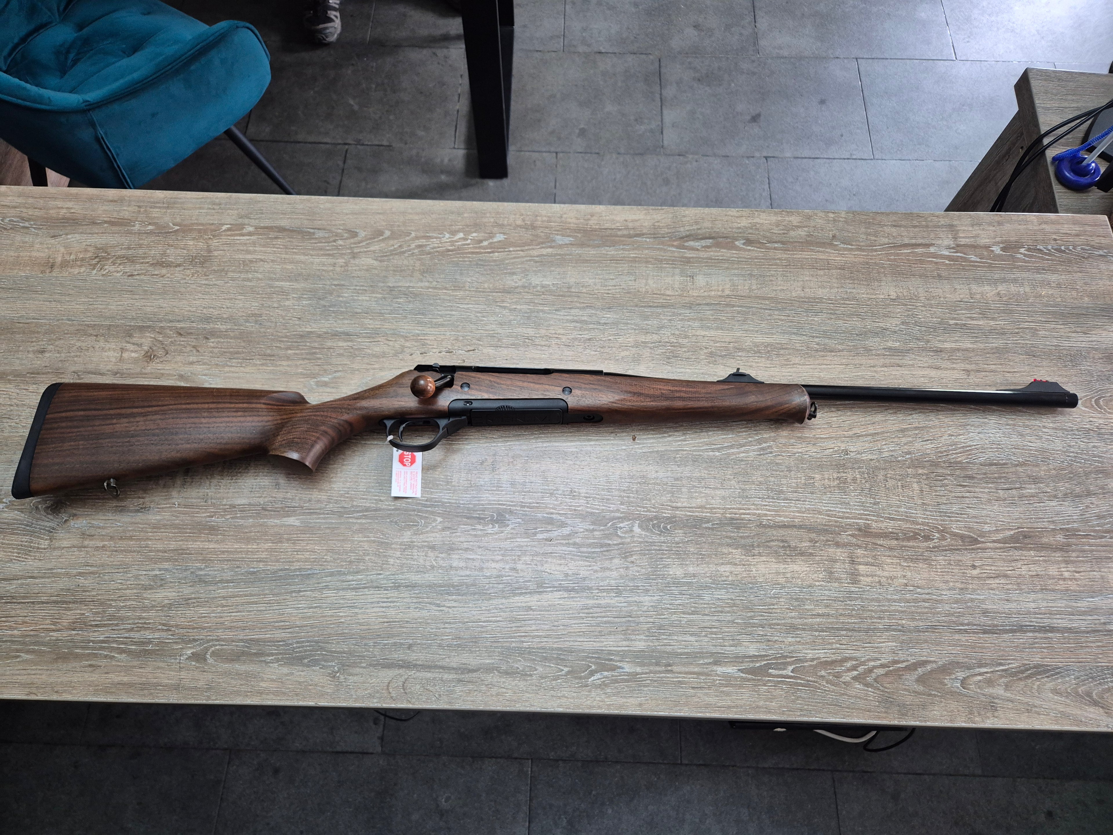 Carabina Haenel Jaeger 10 Timber LX, cal 7x64, 56cm, lemn grad 4