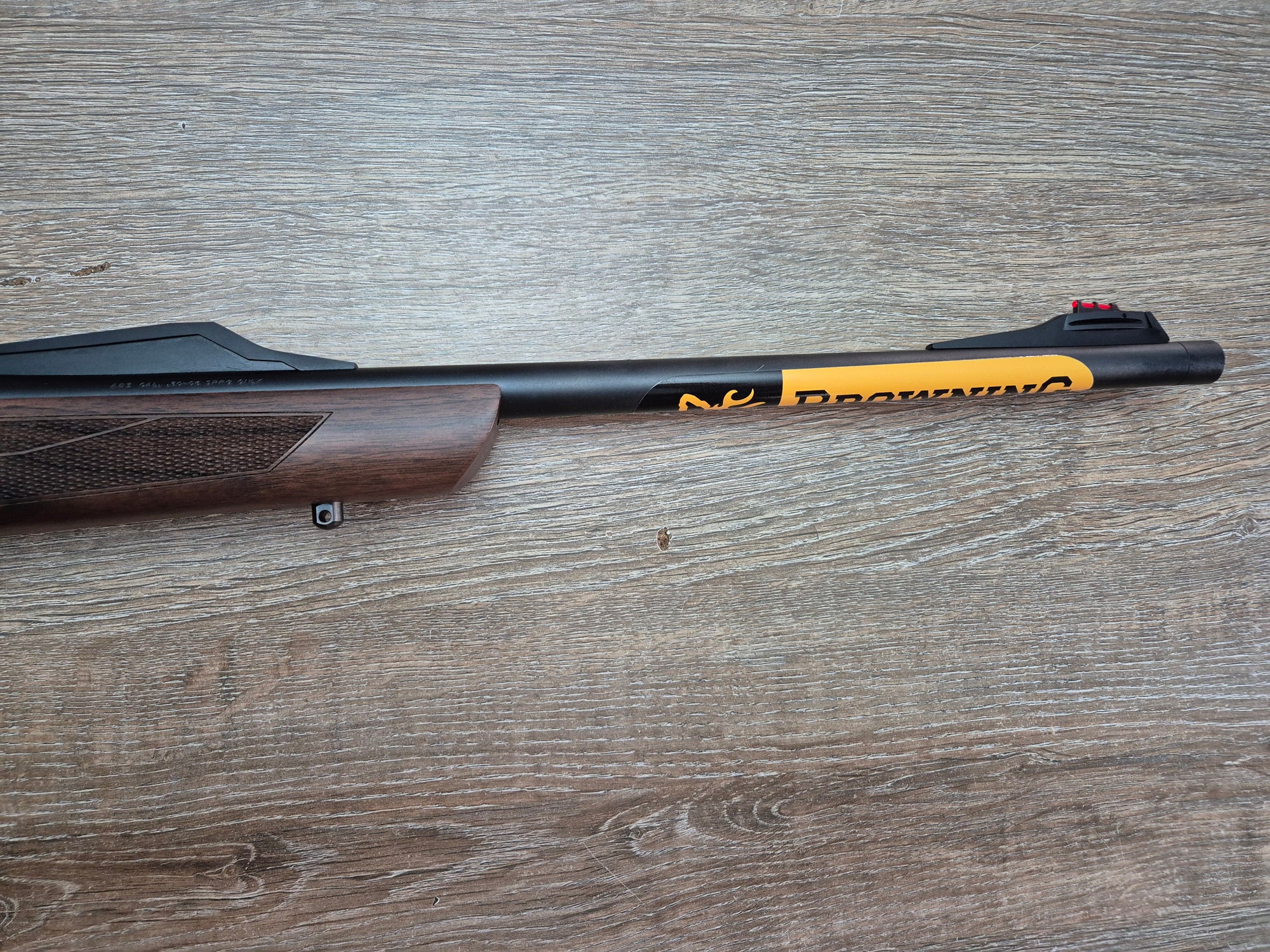 Carabina Browning A-Bolt 3+ Hunter, cal 30-06, 51cm, pat lemn, cătări