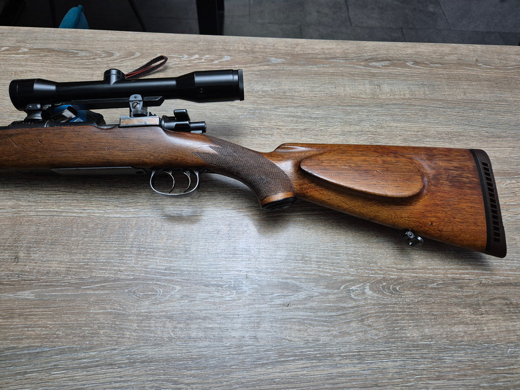 Carabina Mauser 98, cal 7x64, teava 60cm, cătări