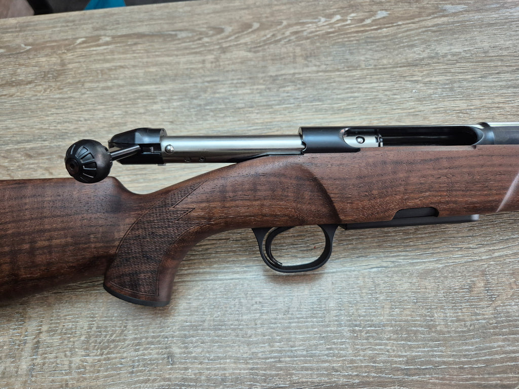 Carabina Heym SR30, cal 308 win, 50cm, pat lemn clasic