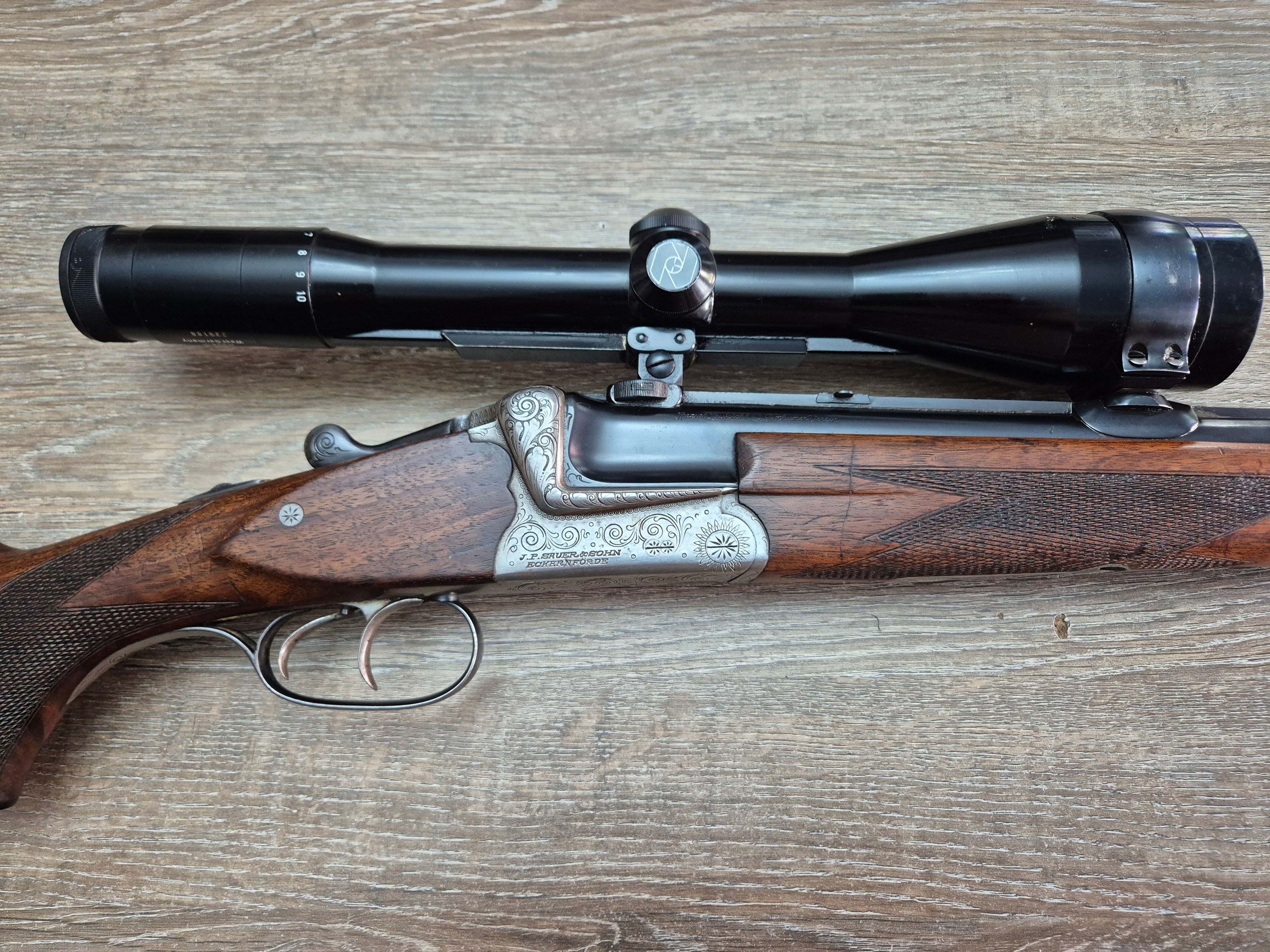 Mixta Sauer&Sohn, cal 7x57R/16, an 1961, Zeiss Diavari 2.5-10x52