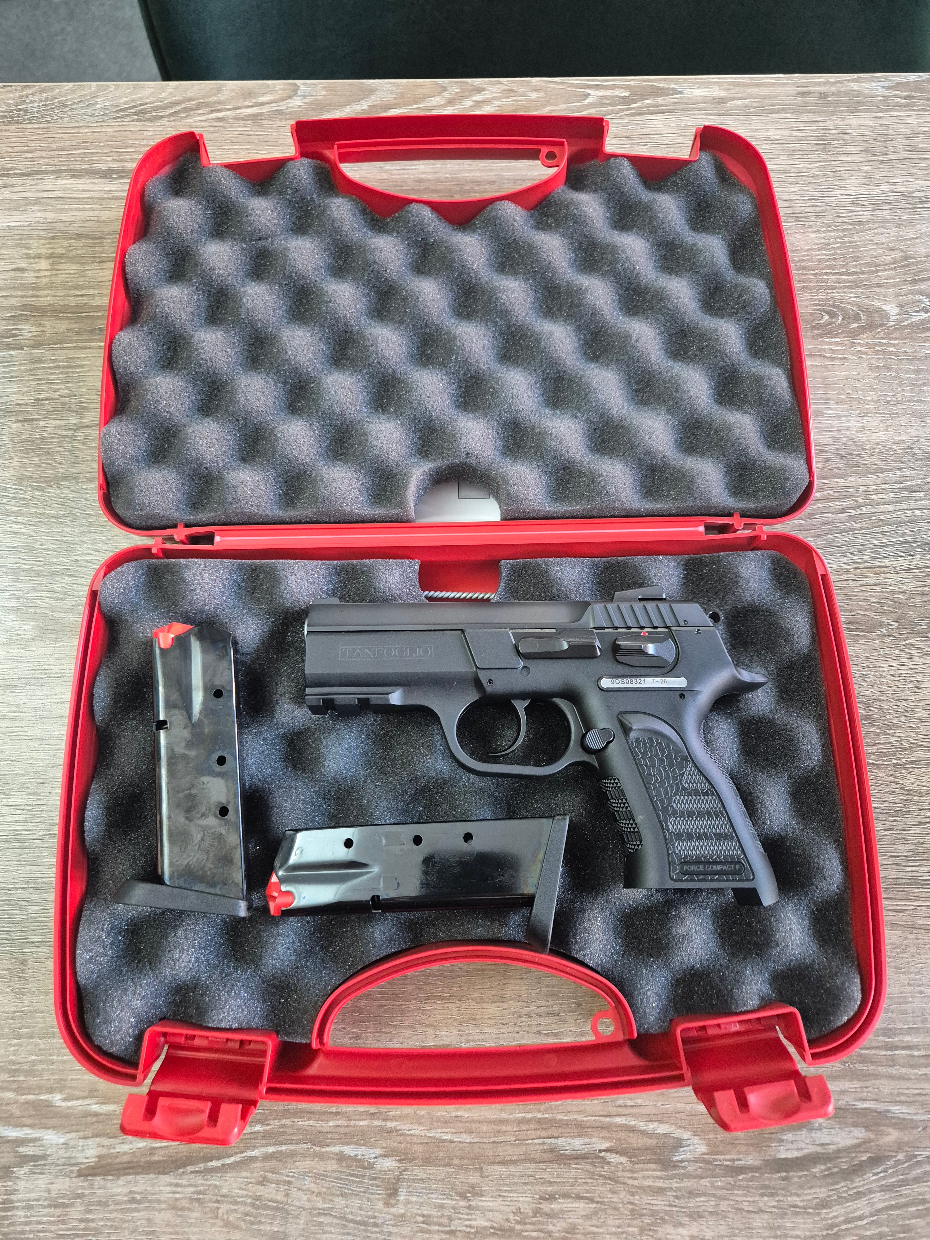 Pistol cu glont Tanfoglio Force Compact F, cal 9x19