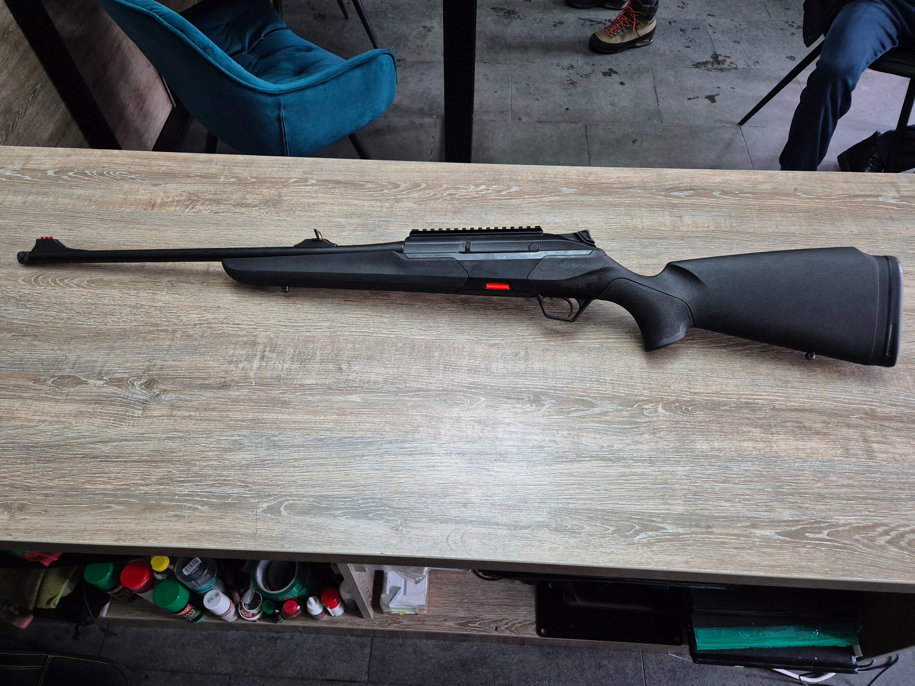 Carabina Beretta BRX1, cal 30-06, 54cm, actiune liniara, catari, negru