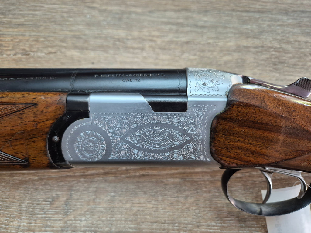 Bock Sauer-Beretta, cal 12/70, tevi 71cm. ejectoare