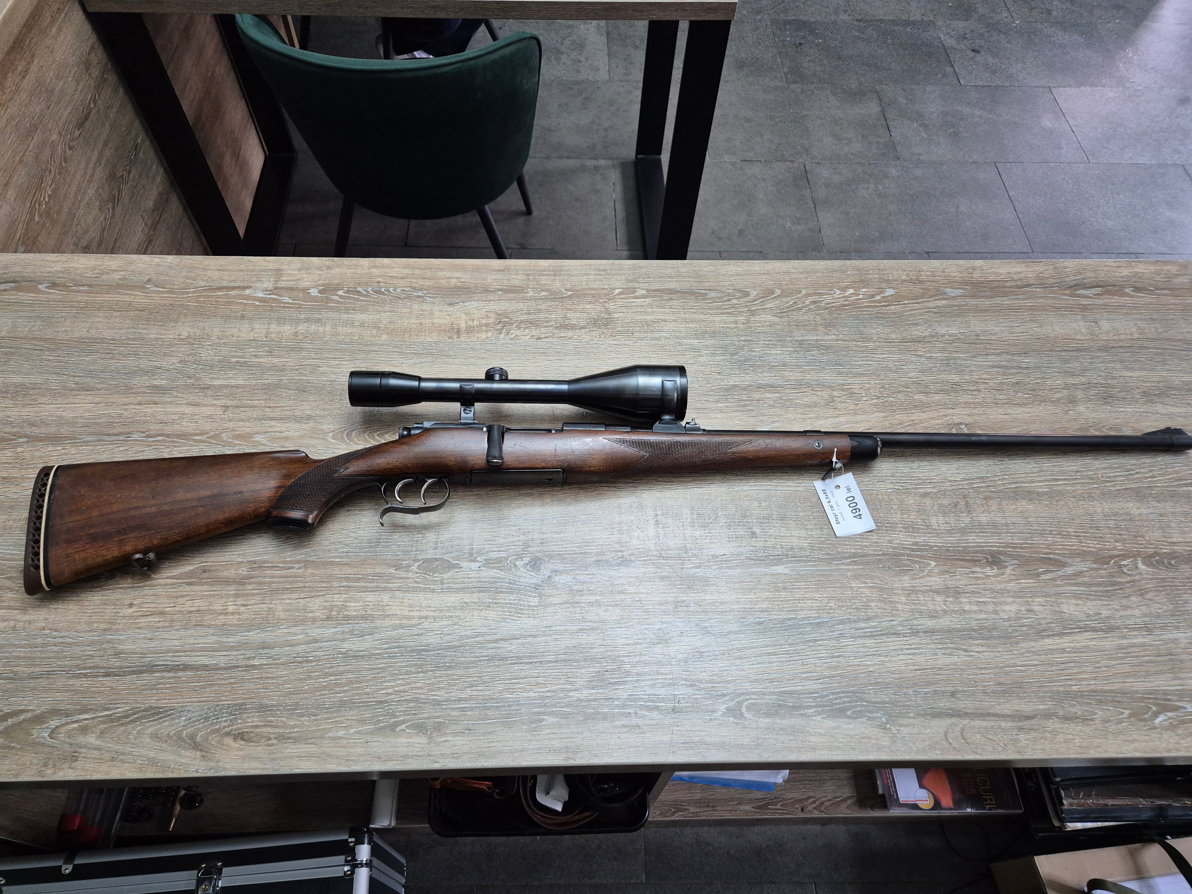 Carabina Steyr Mannlicher, cal 6.5x68, 62cm, luneta fixa cadou