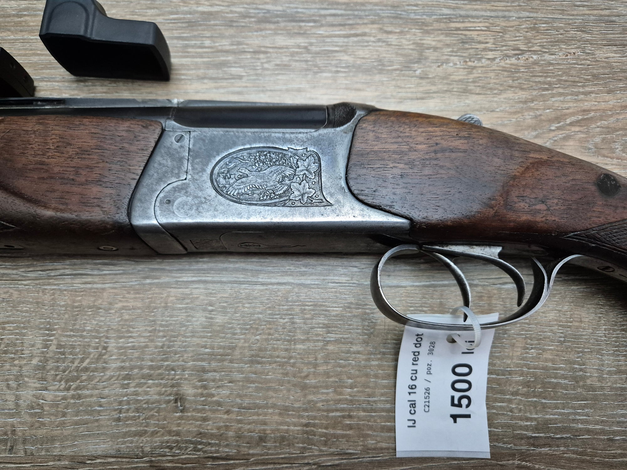 Bock IJ 27E, cal 16, tevi 72cm, red dot Victoptics