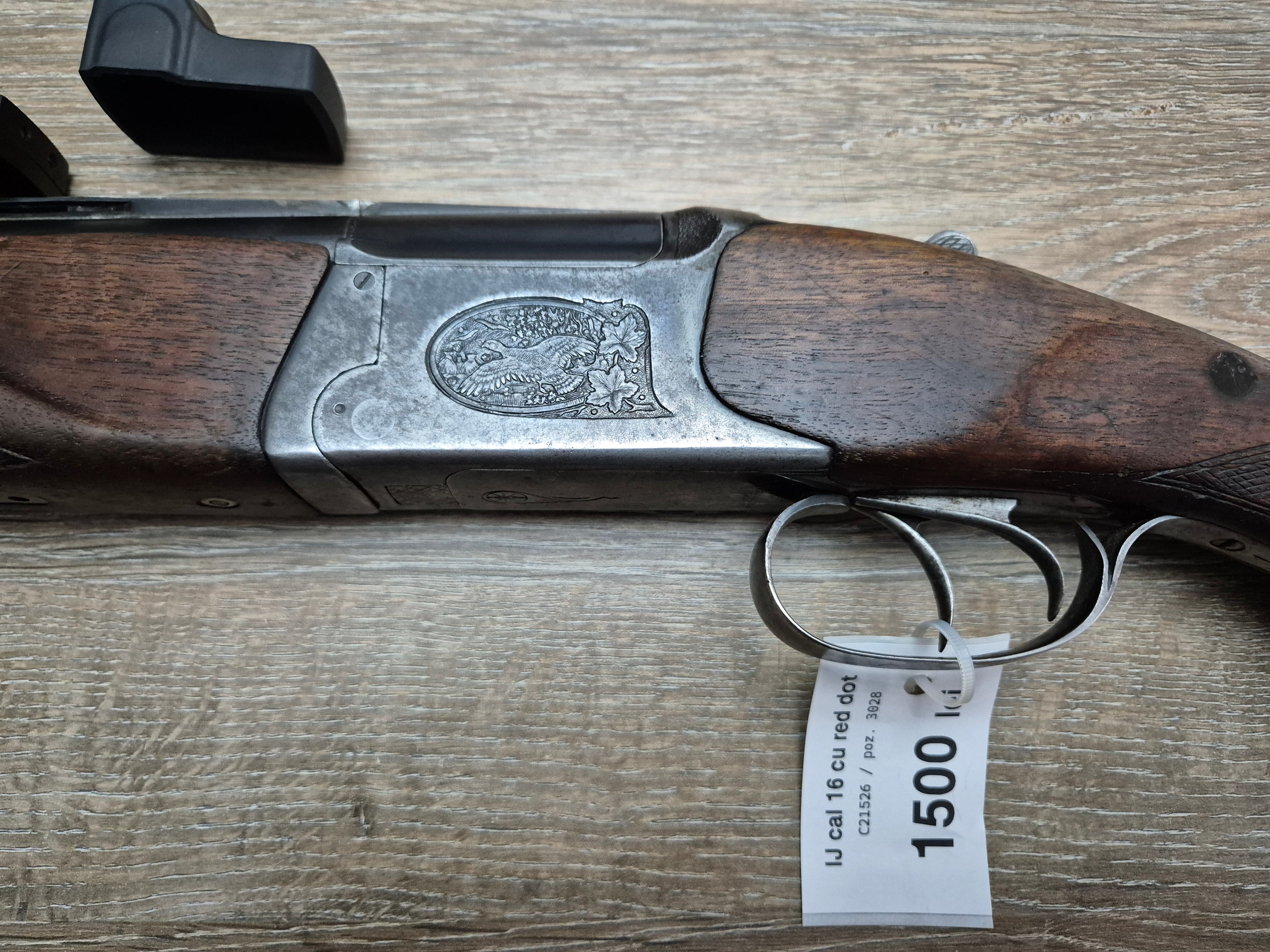 Bock IJ 27E, cal 16, tevi 72cm, red dot Victoptics