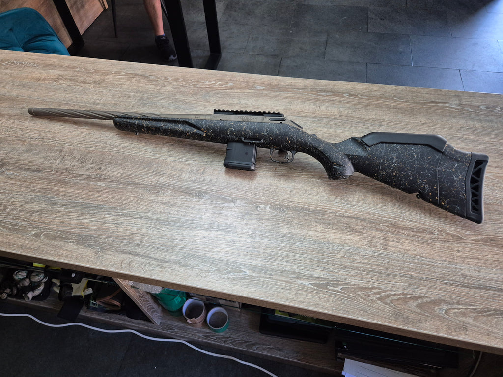 Carabina Ruger American Gen II Prairie, cal 223 rem, teava fluted cerakote, picatinny