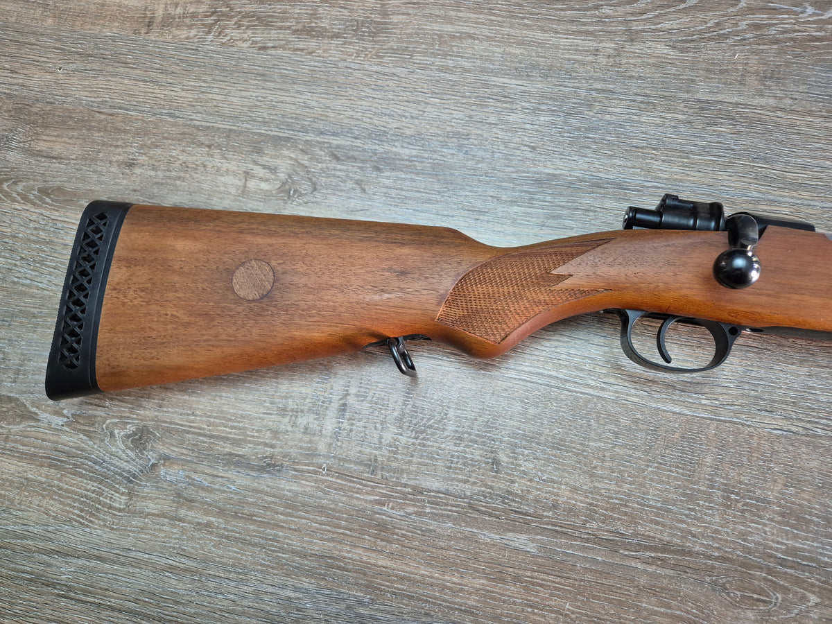 Carabina Frankonia 98, cal 308 win, teava 44cm, cătări