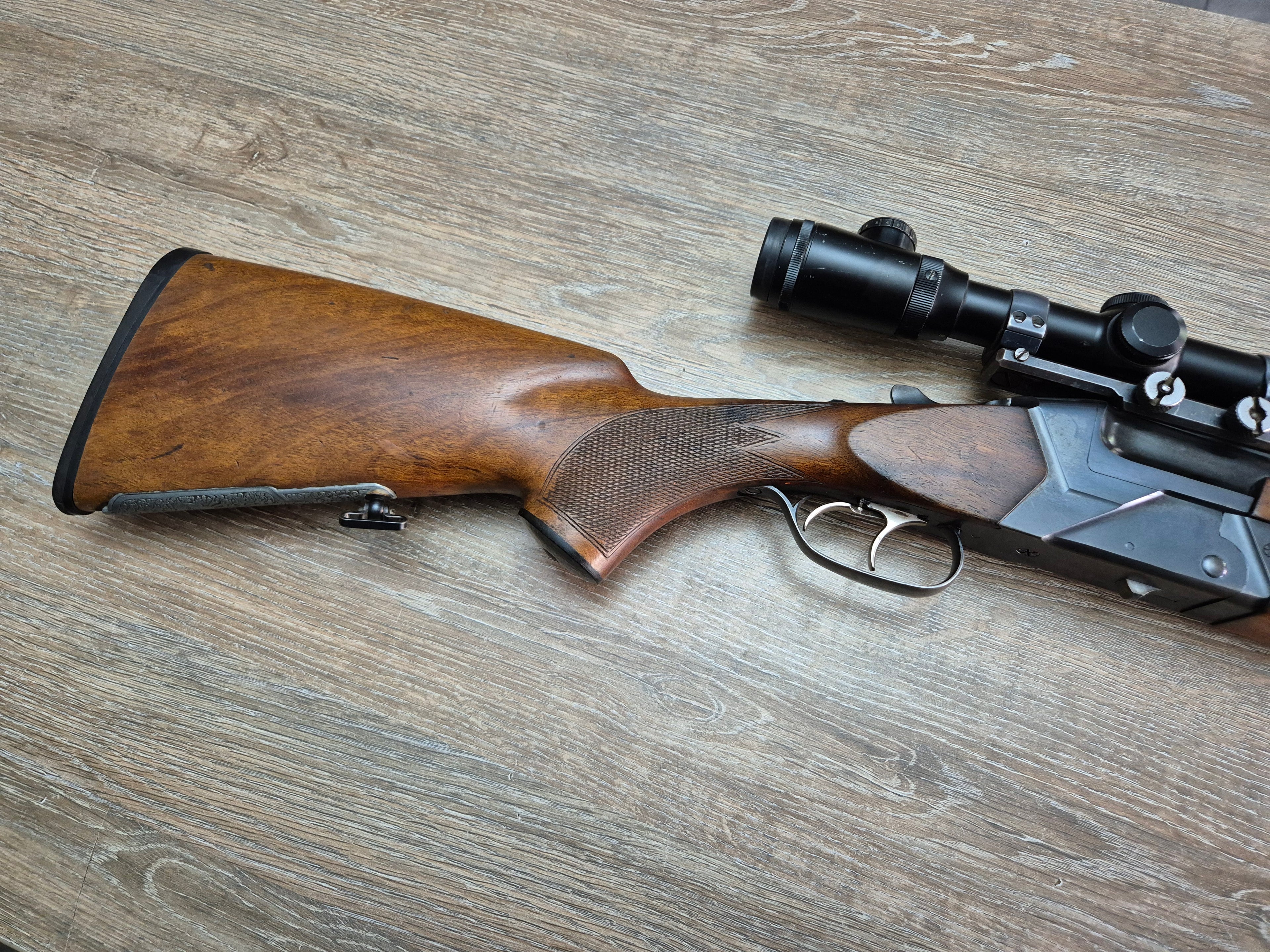 Mixta CZ cal 308win/12, tevi 62cm, luneta 3-9x40