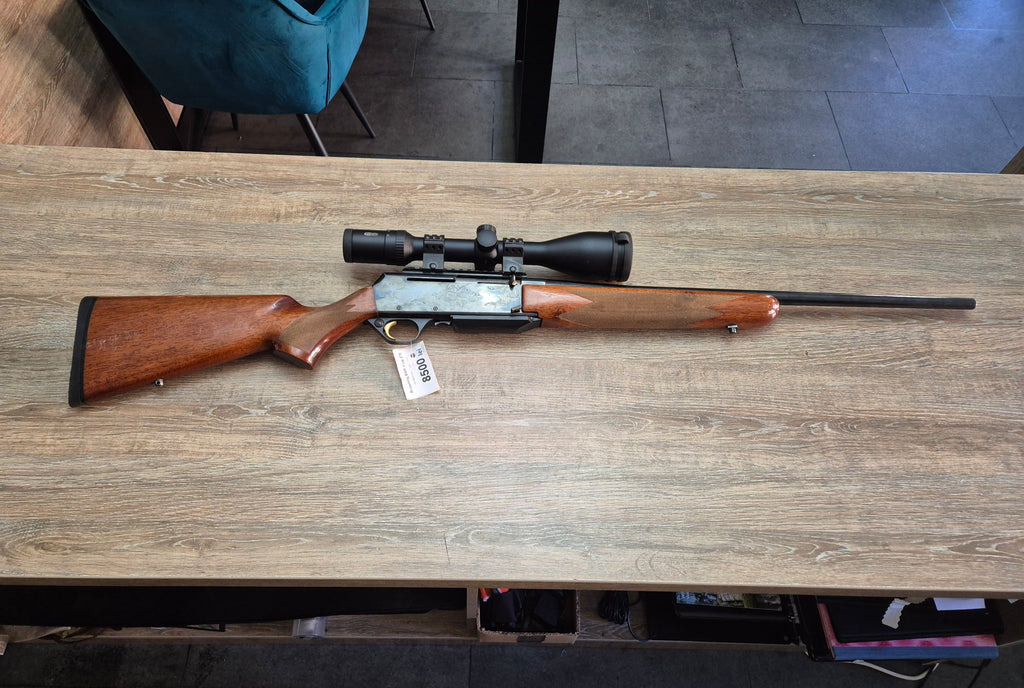Carabina semiauto Browning BAR II, cal 270 win, luneta Meopta Meostar 3-12x56