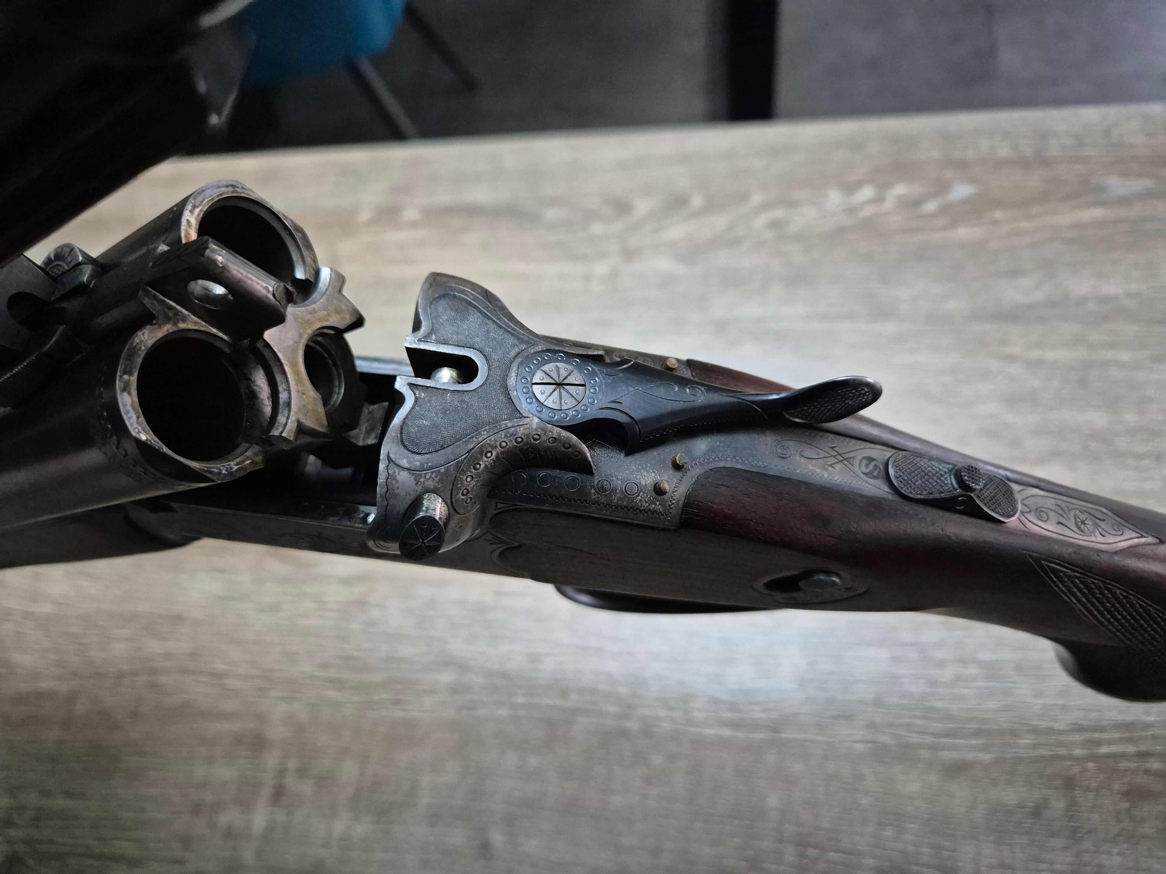 Drilling Fortuna Suhl, cal 7x57R/16, tevi 60cm, luneta germana 4x36