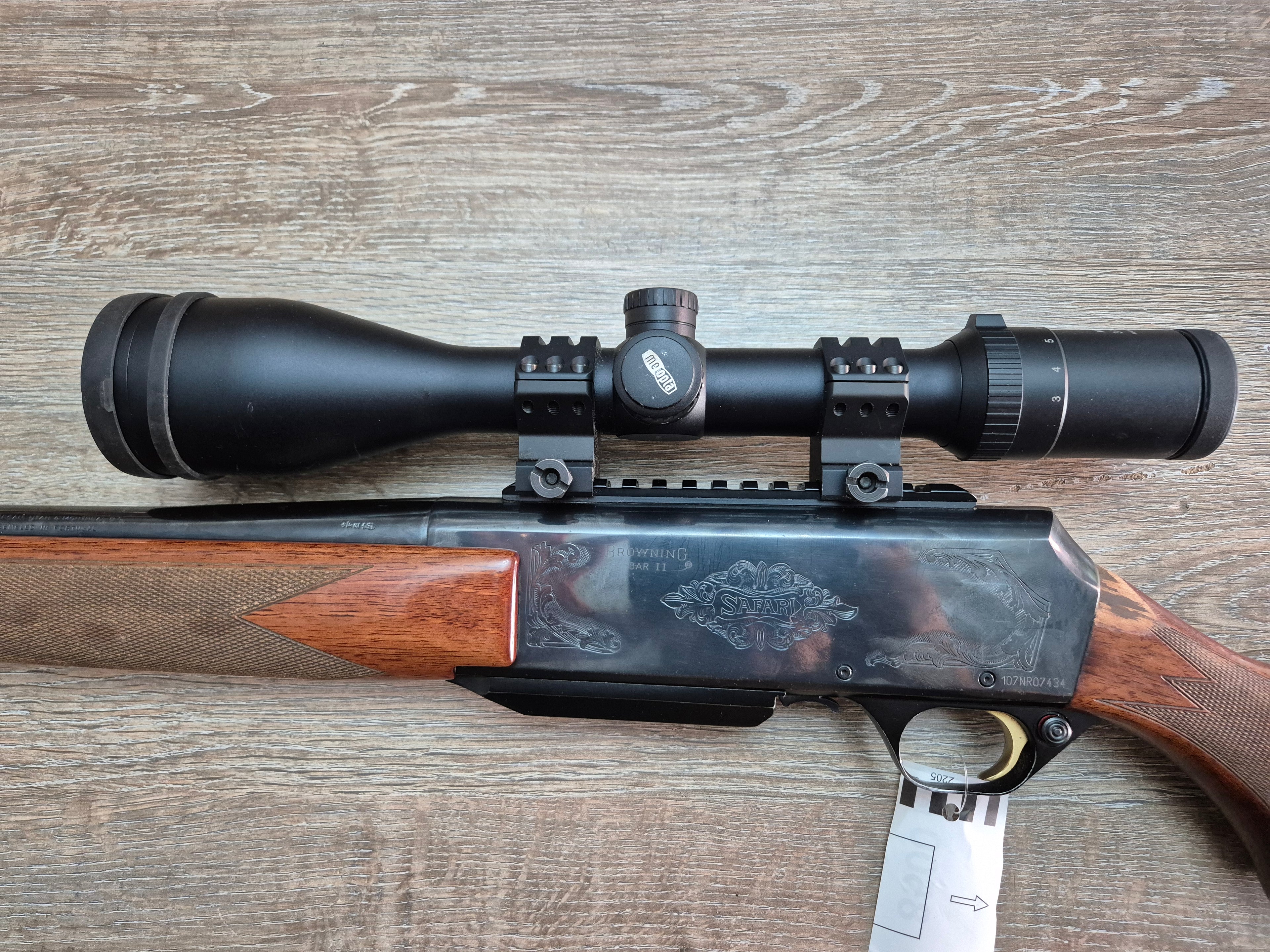 Carabina semiauto Browning BAR II, cal 270 win, luneta Meopta Meostar 3-12x56