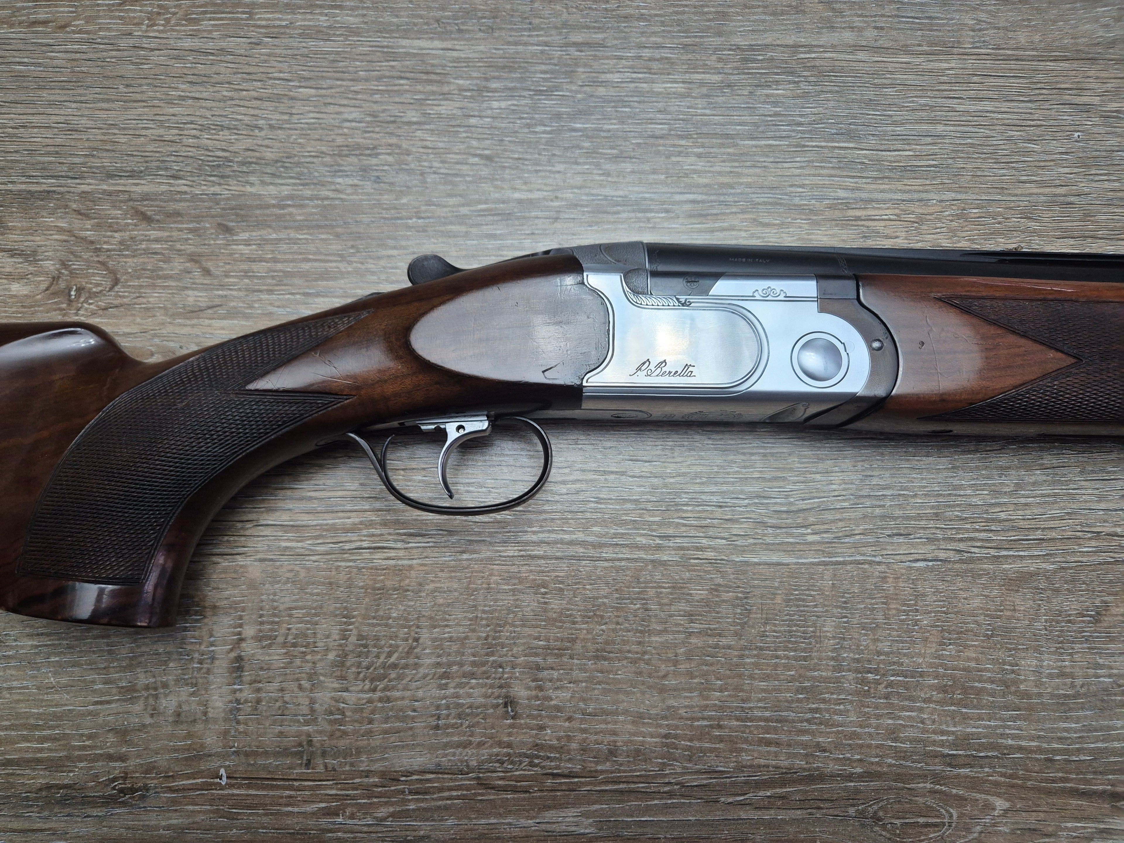 Bock Beretta 682, cal 12/70, tevi 75cm, ejectoare
