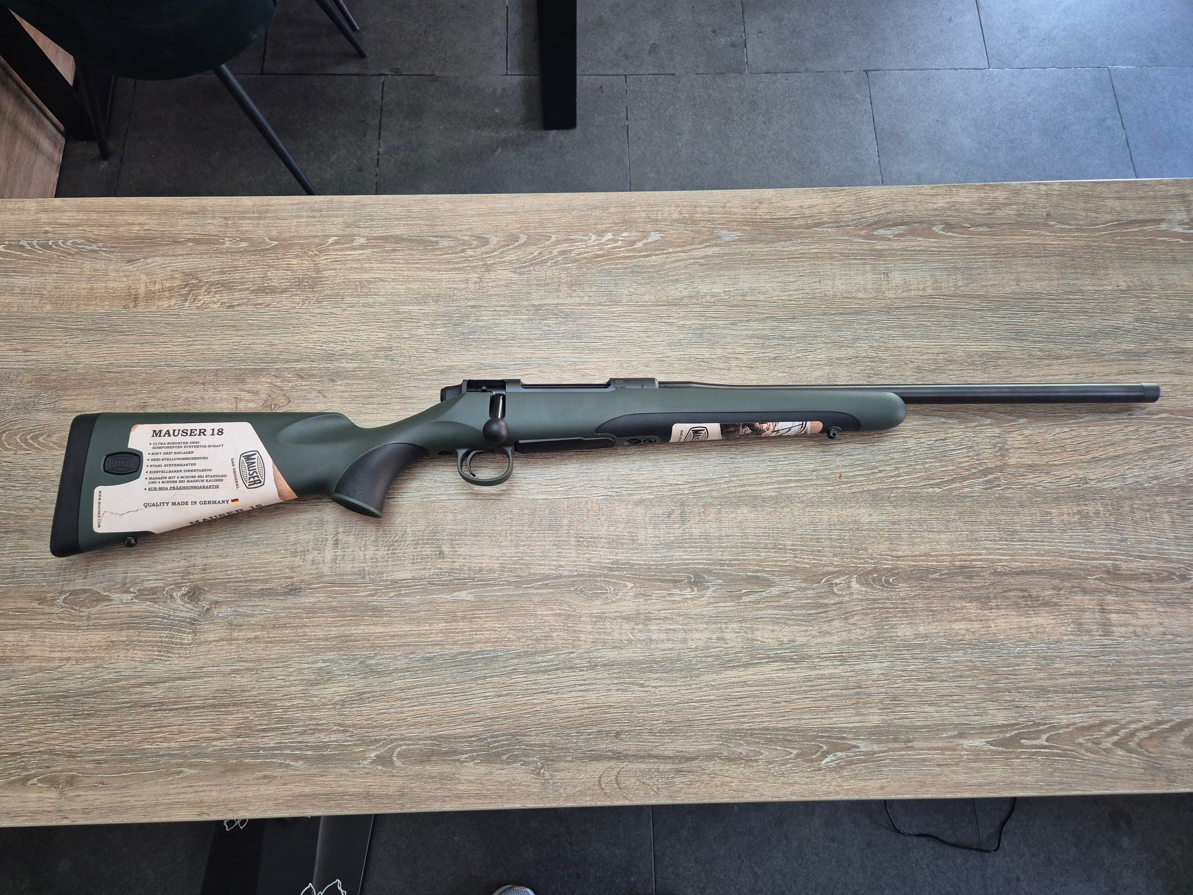 Carabina Mauser M18 Waldjagd, cal 243 win, 51cm