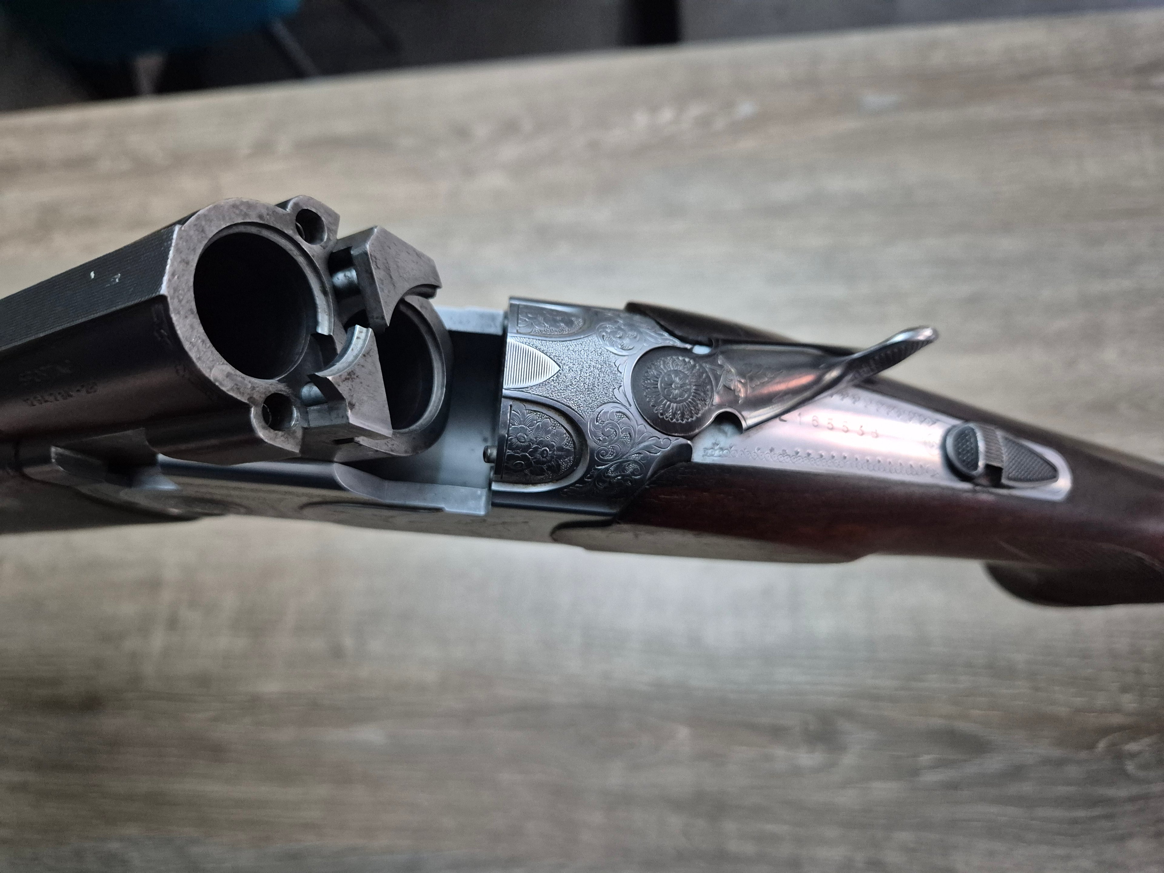 Bock Beretta 687, cal 12, tevi 71cm, socuri