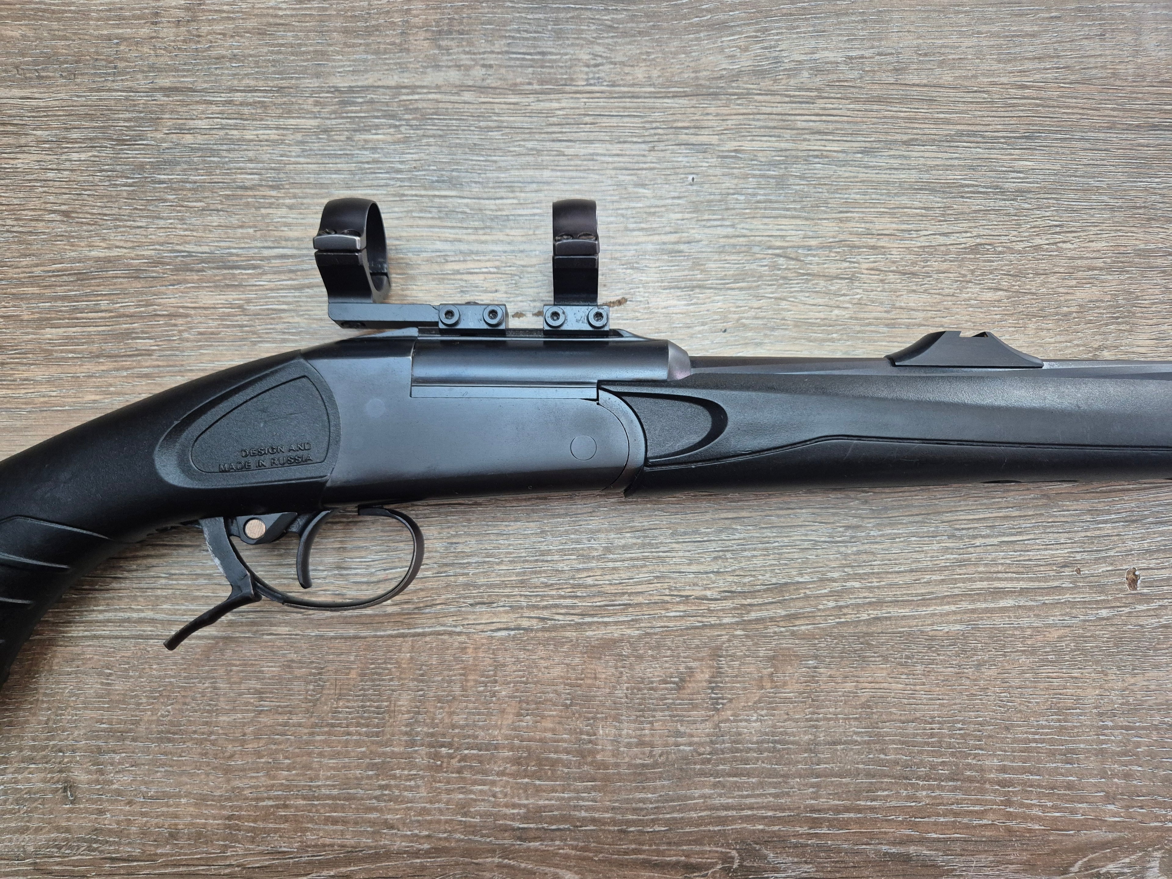 Carabina basculanta Baikal IZH18MN cal 30-06, 60cm, montura