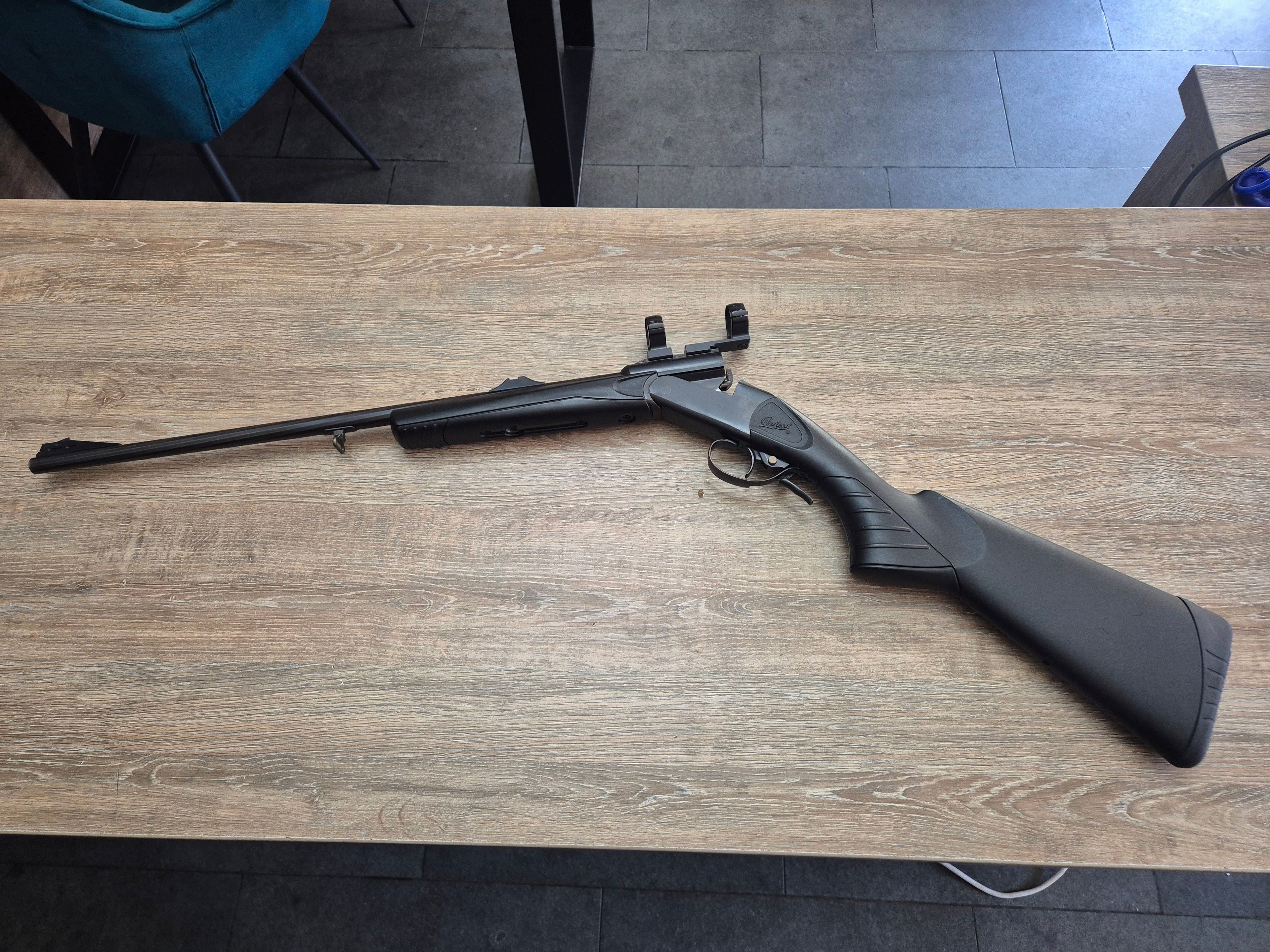Carabina basculanta Baikal IZH18MN cal 30-06, 60cm, montura