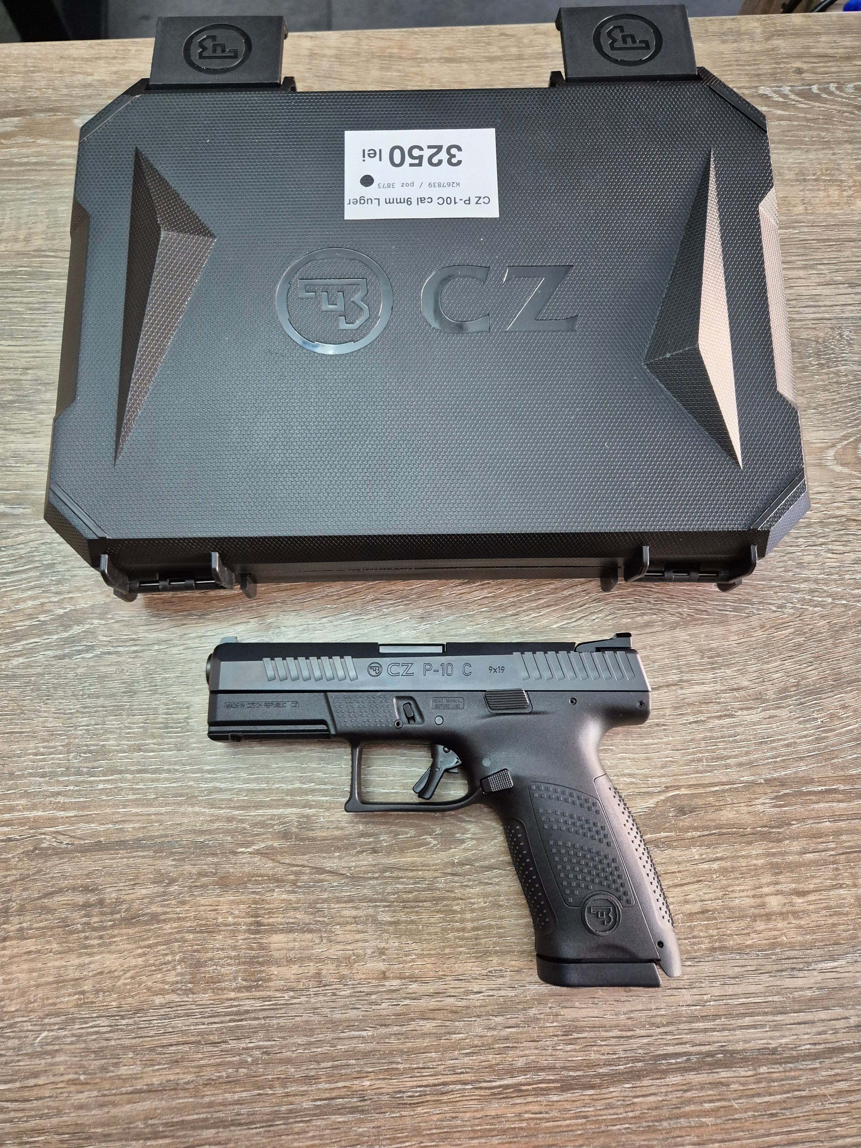 Pistol cu glont CZ P-10 C, cal 9x19