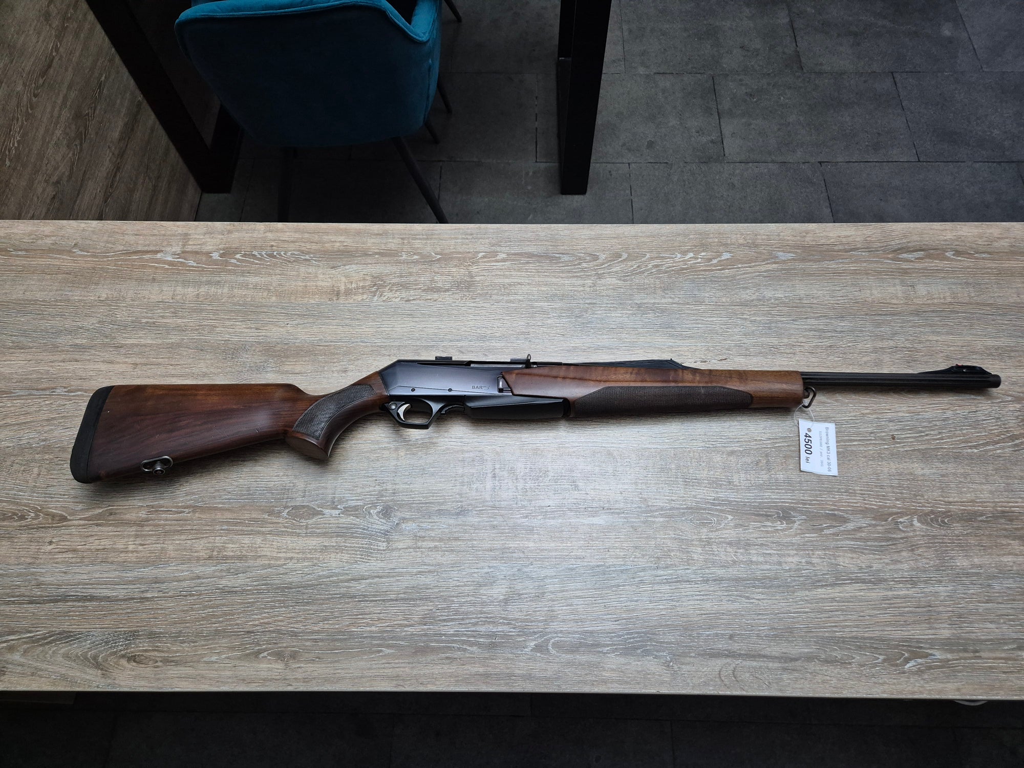 Carabina semiautomata Browning BAR MK3, cal 30-06, teava fluted 53cm