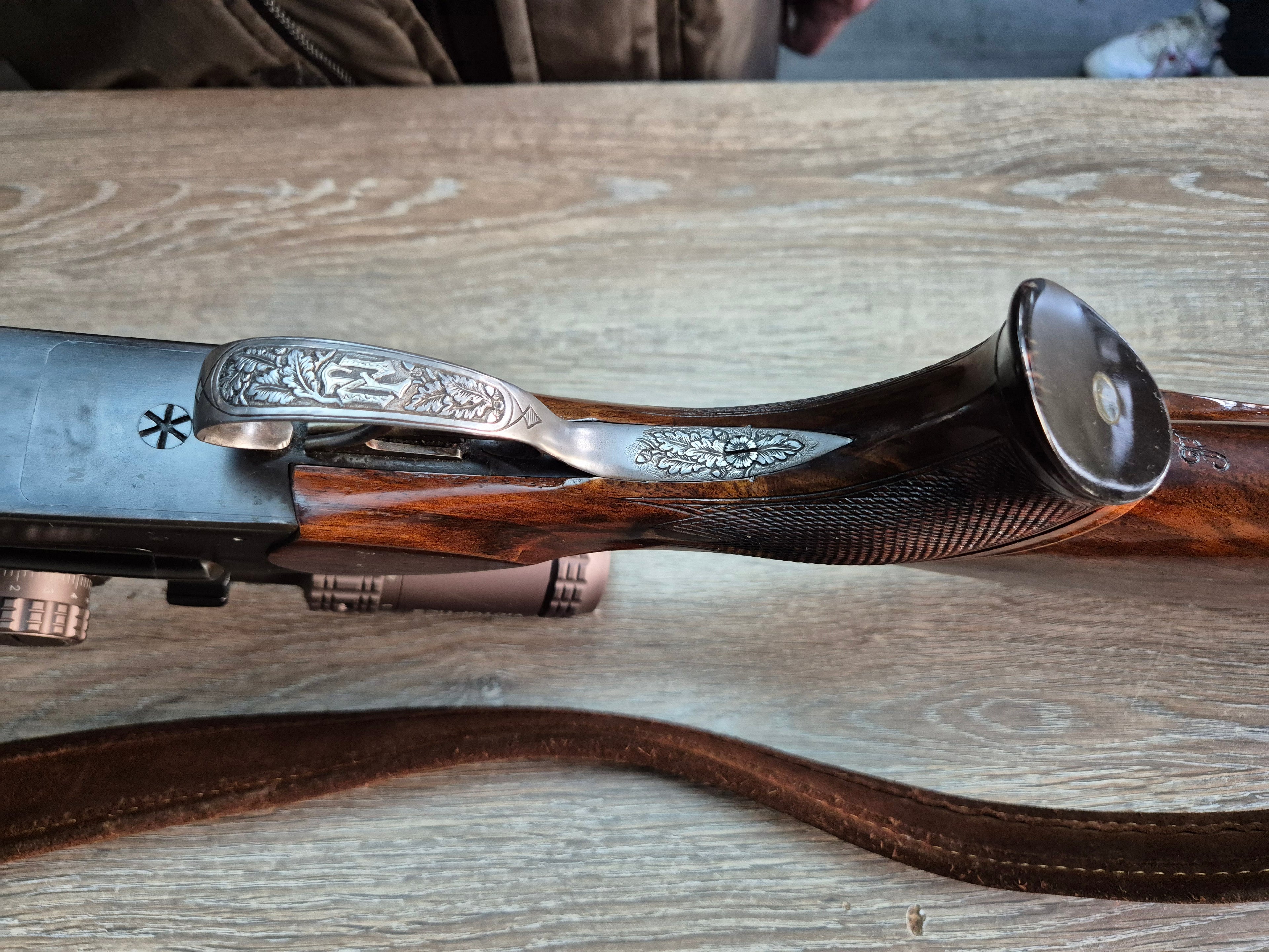 Dublu Express Baikal MP-221, cal 45-70 Govt, tevi 60cm, luneta 1-6x24