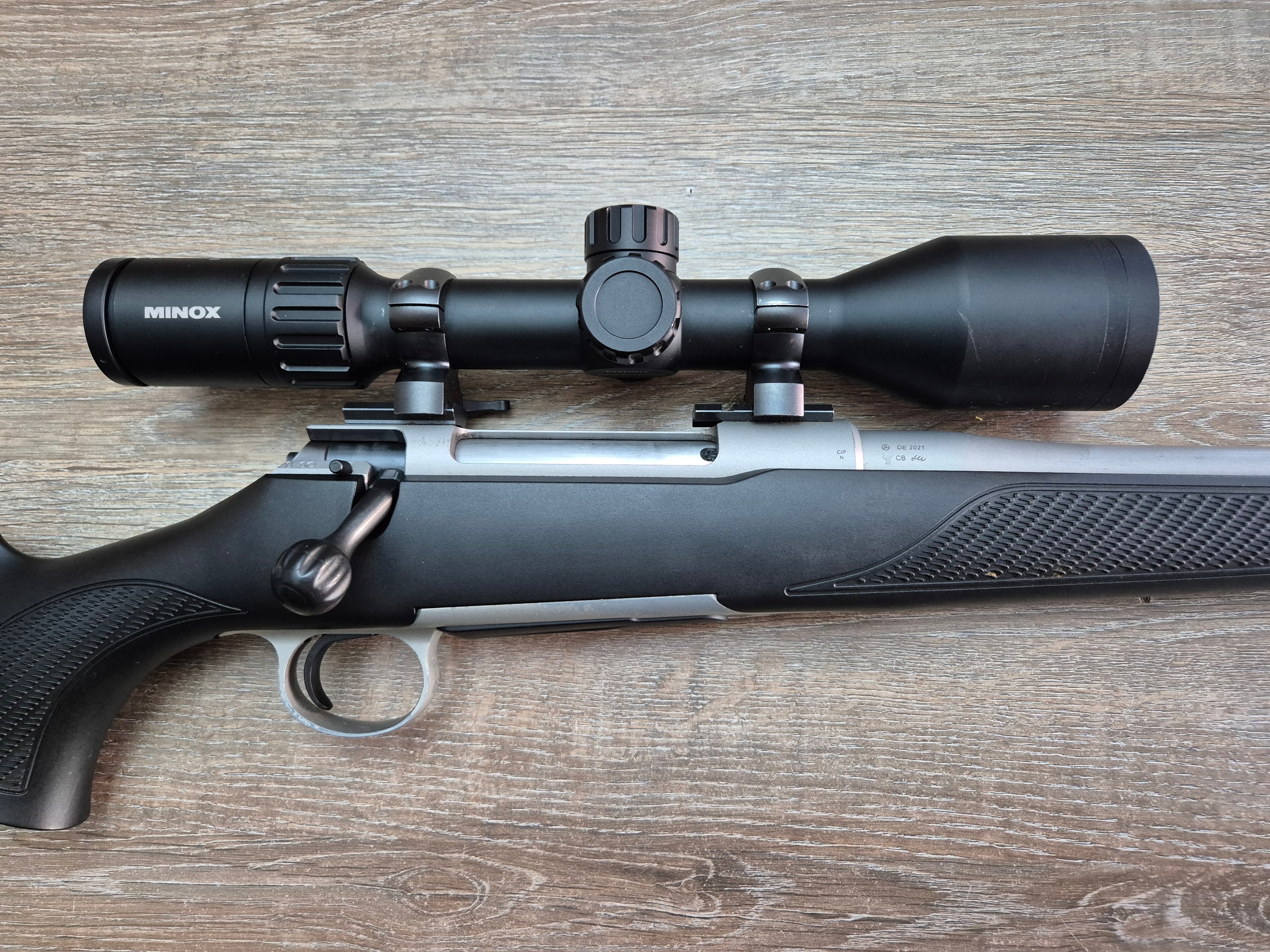 Carabina Sauer S100 Stainless, cal 308 win, 56cm, luneta Minox 2-10x50
