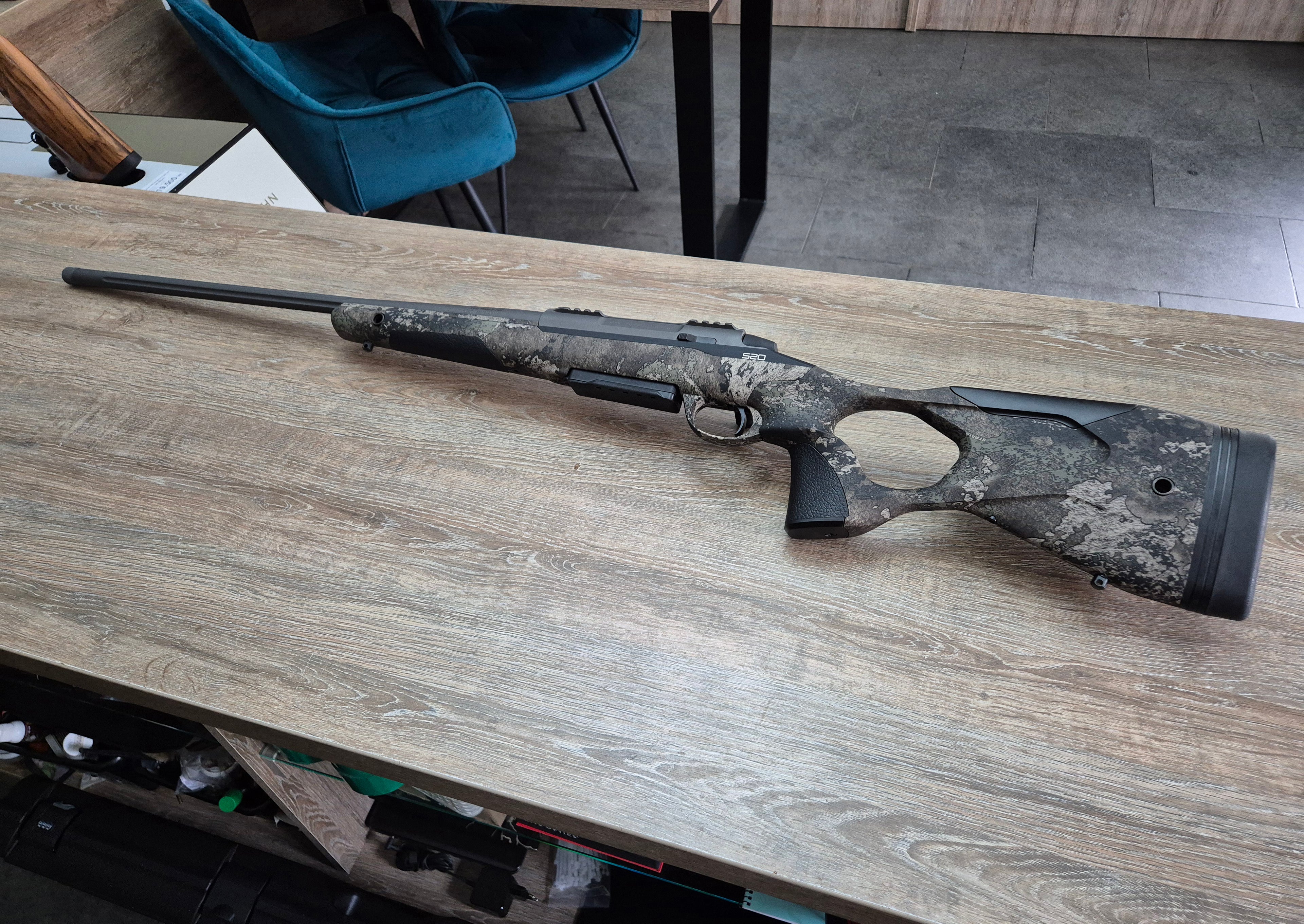 Carabina Sako S20 Camo, cal 7mm rem mag, teava cerakote 61cm