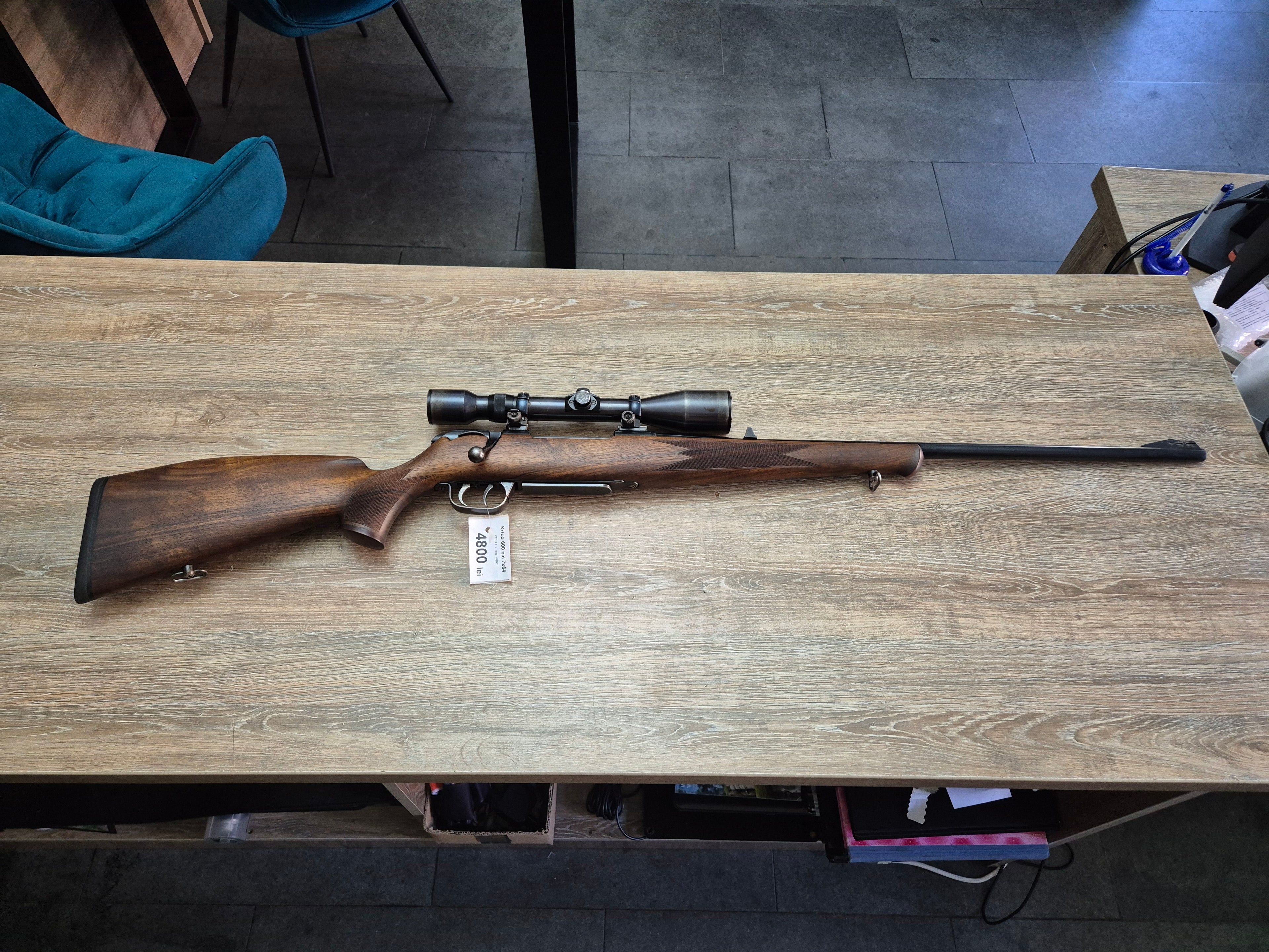 Carabina Krico 600, cal 7x64, teava 60cm, accelerator