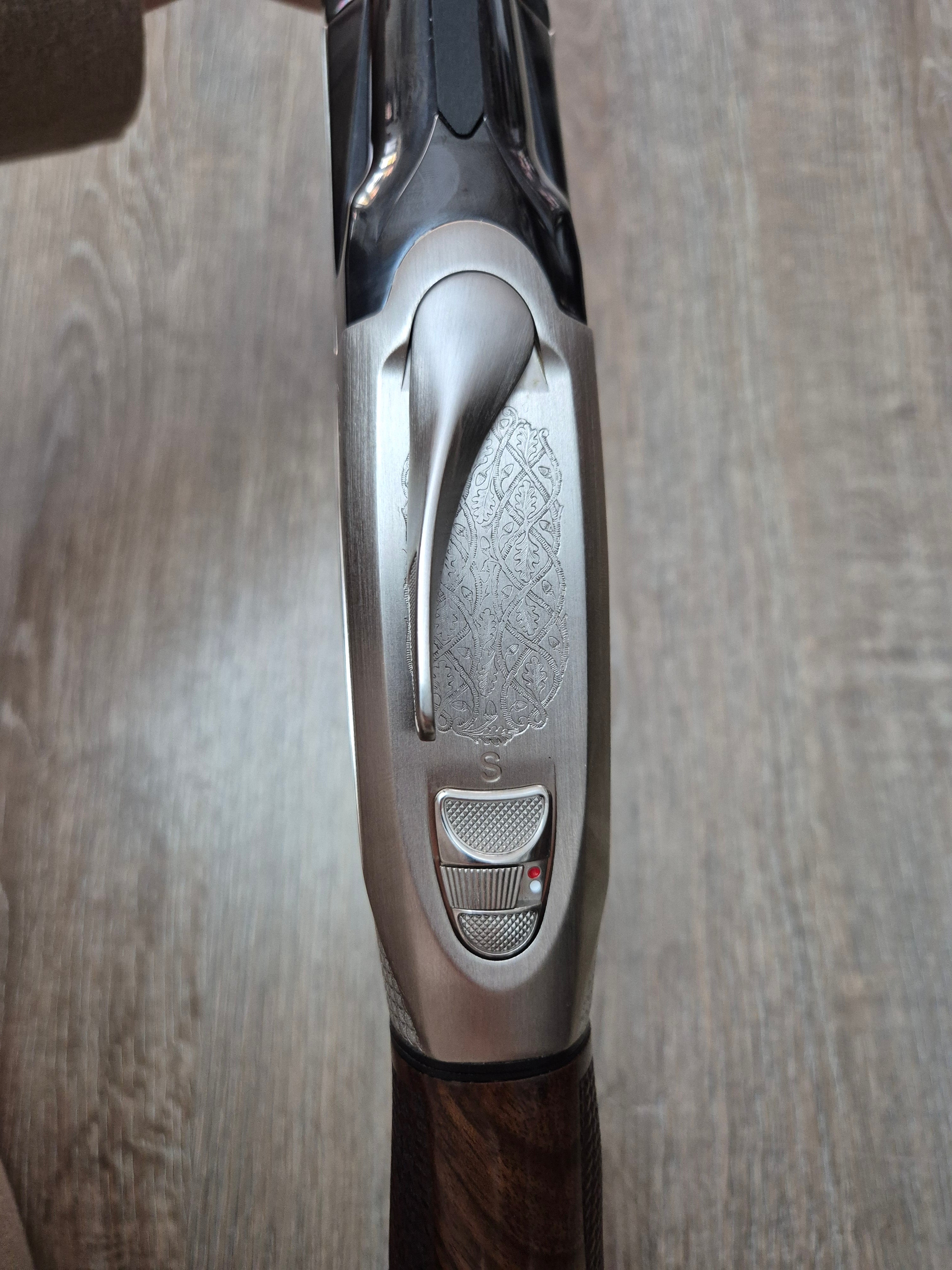 Bock Benelli 828U Silver, cal 12/76, 71cm