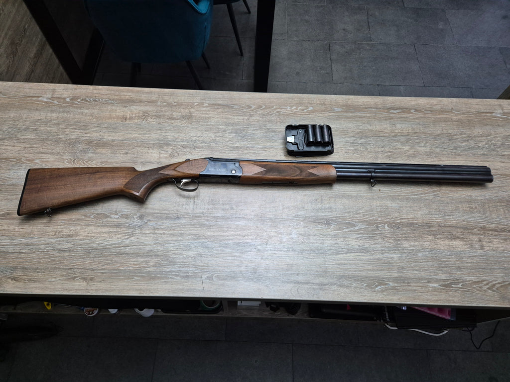 Bock Webley & Scott, cal 12, tevi 71cm, ejectoare, socuri