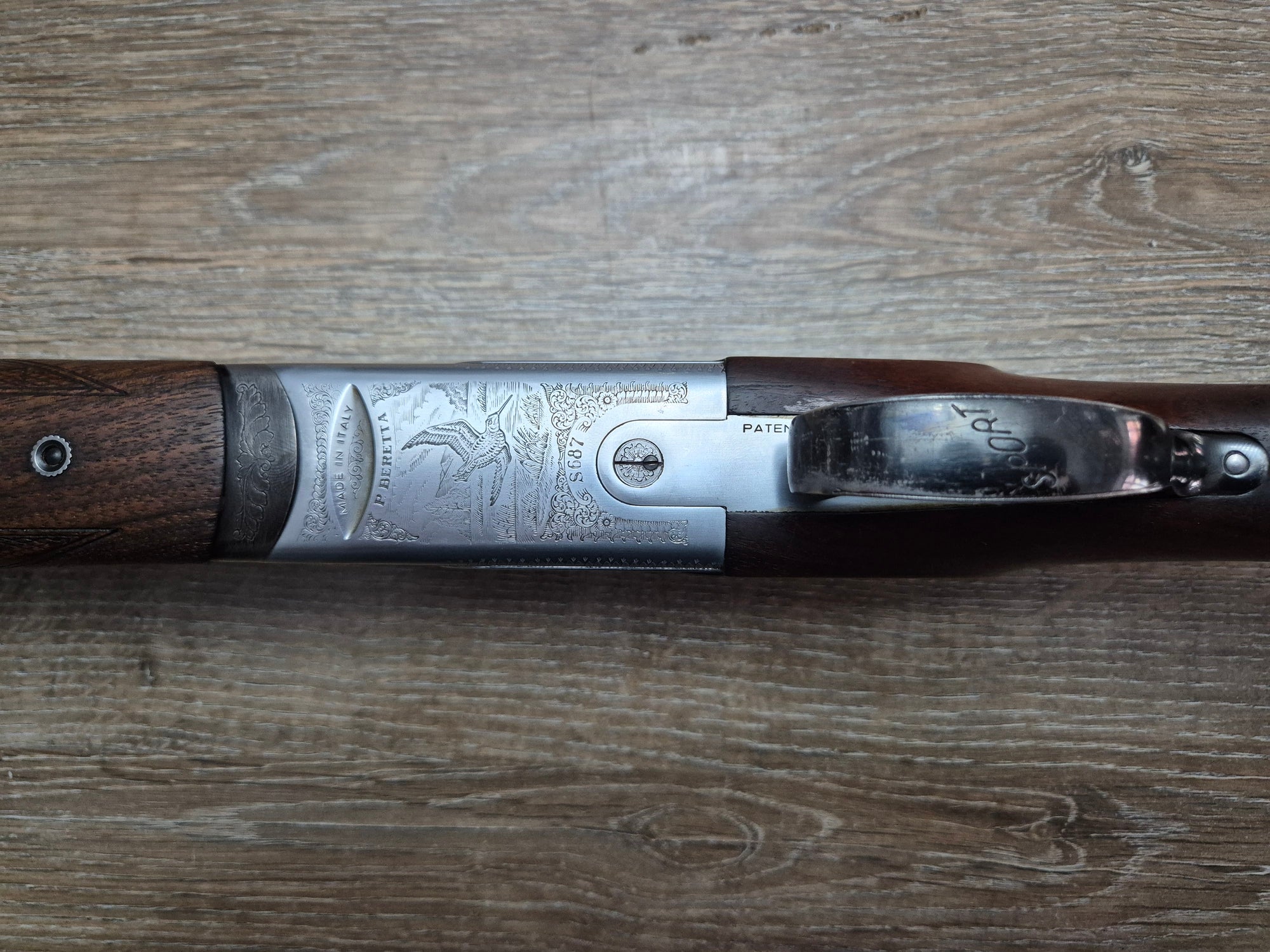 Bock Beretta 687, cal 12, tevi 71cm, socuri