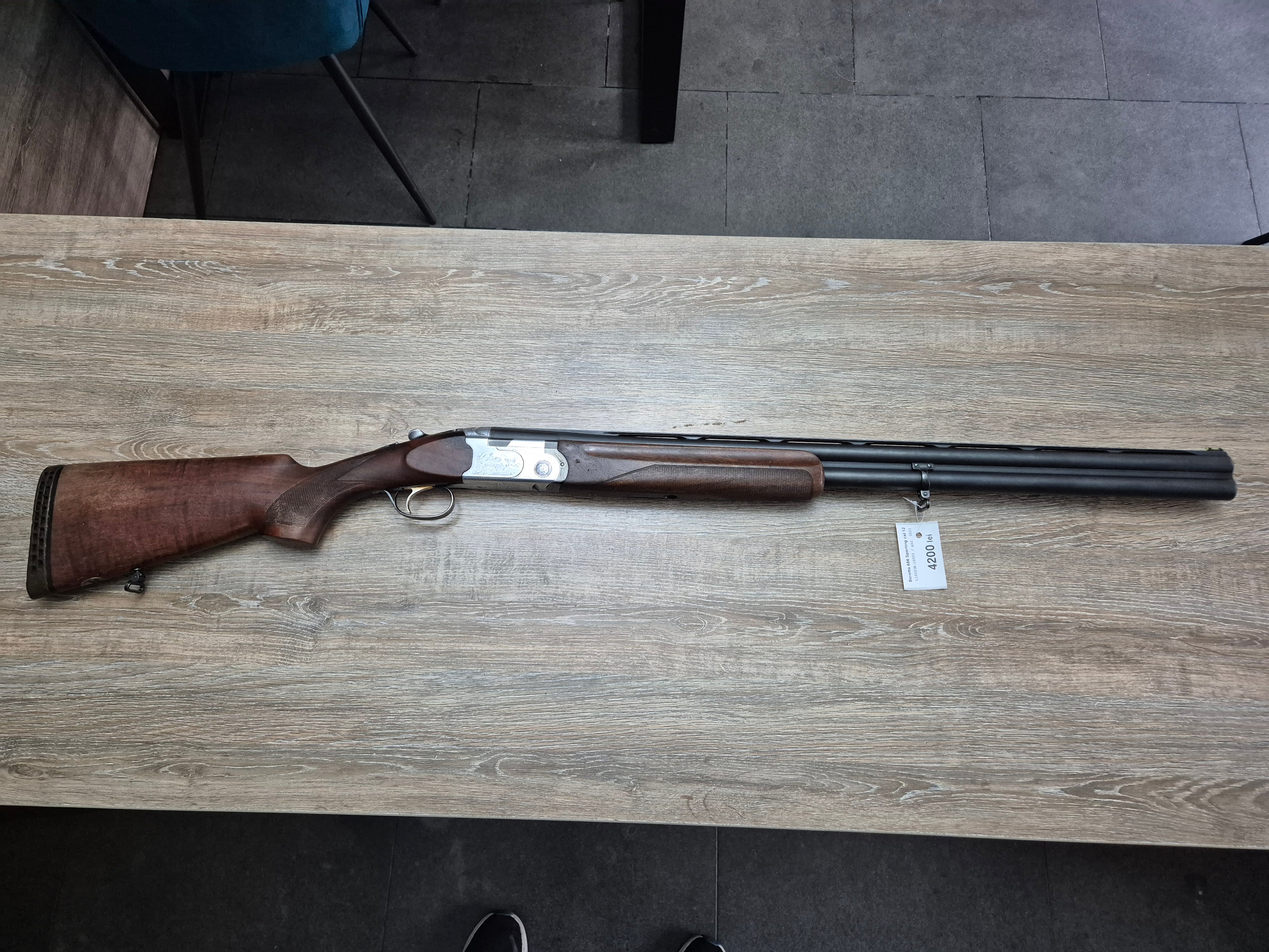 Bock Beretta 687, cal 12, tevi 71cm, socuri