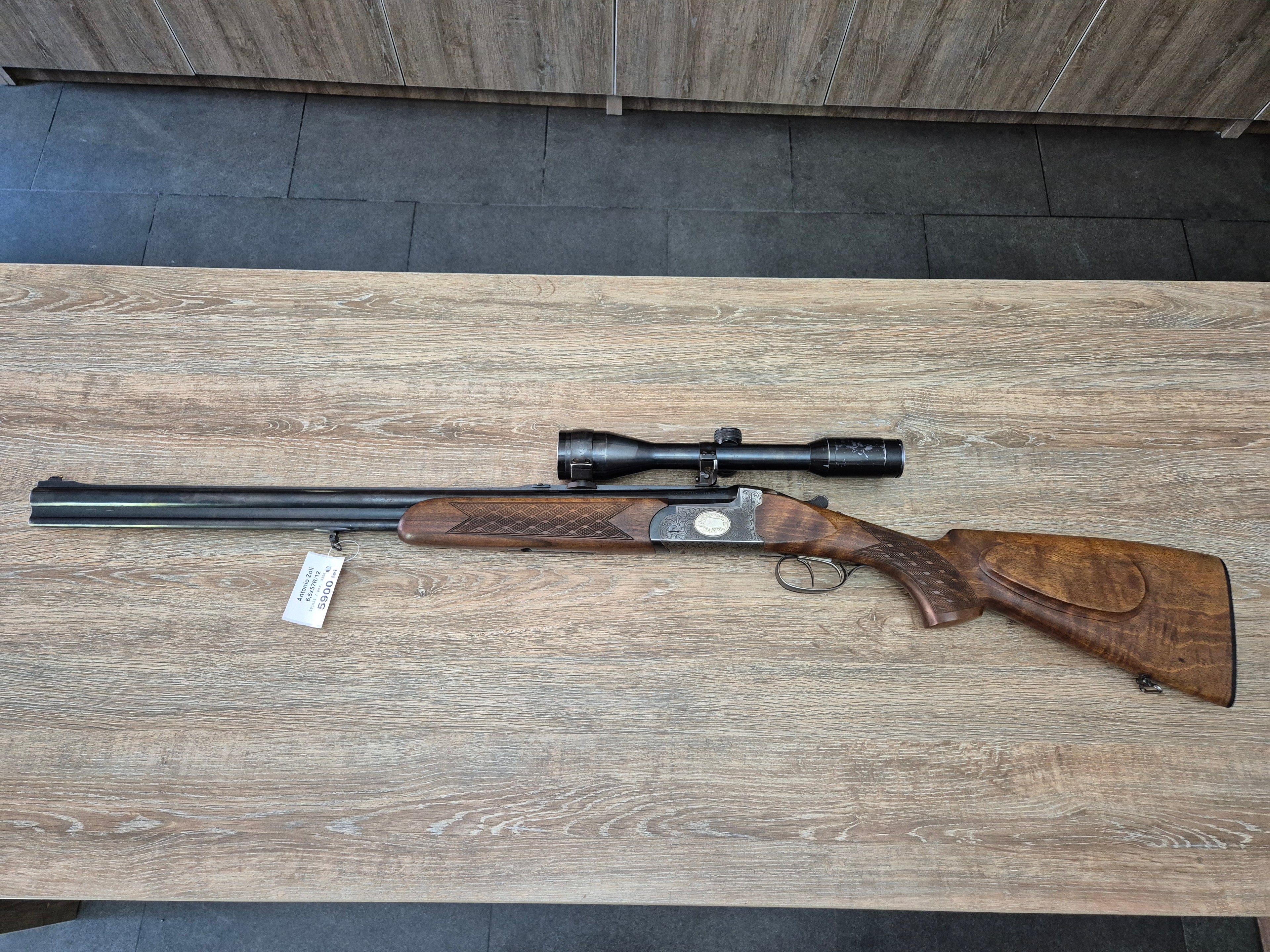 Mixta Antonio Zoli, cal 6.5x57R/12, tevi 65cm, luneta