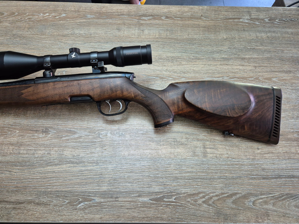 Carabina Steyr Mannlicher S, cal 8x68S, 63.5cm, Swarovski 2.5-10x56