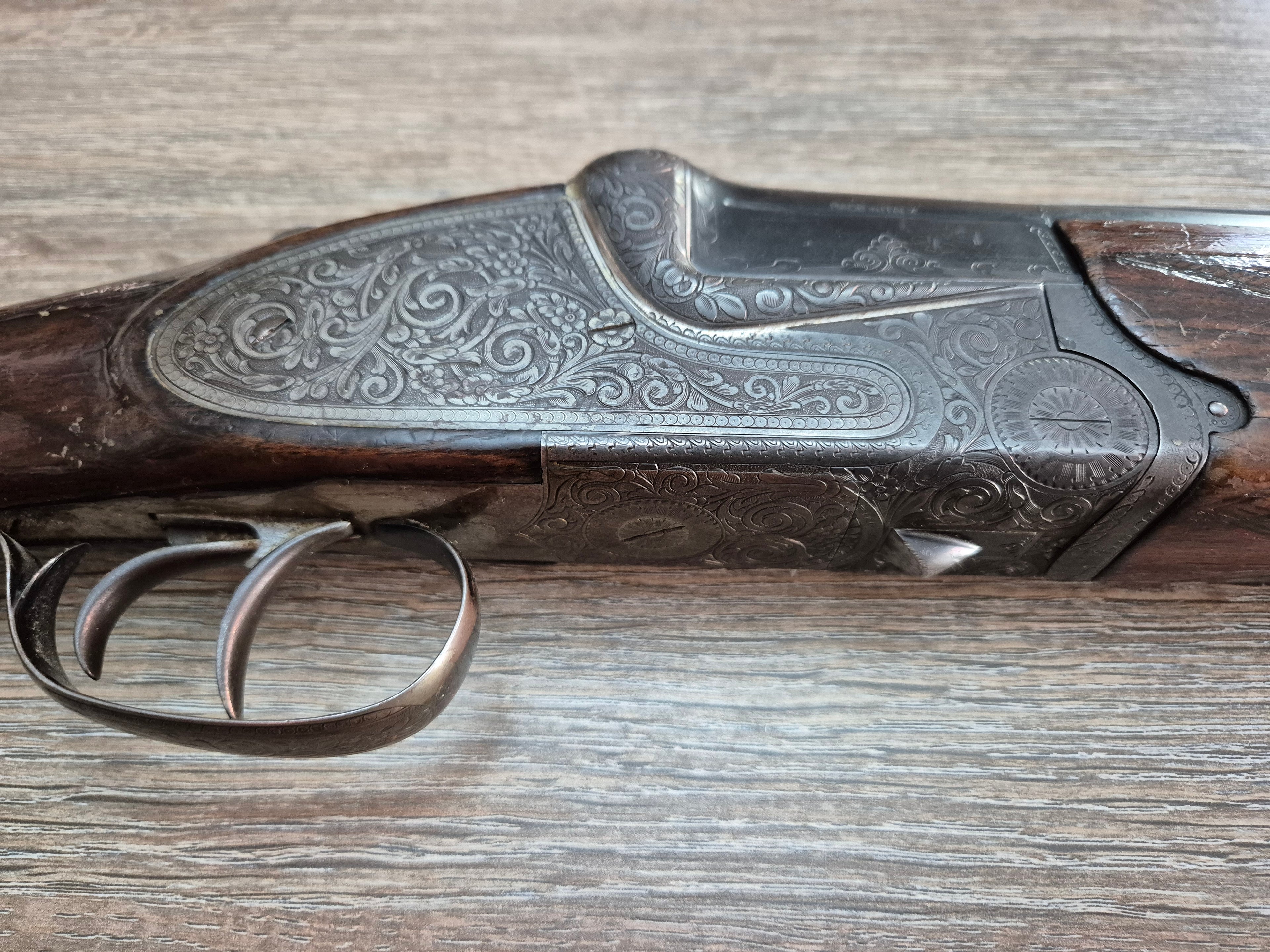 Bock manufact. Acciaio Wickers, cal 12, tevi 71cm