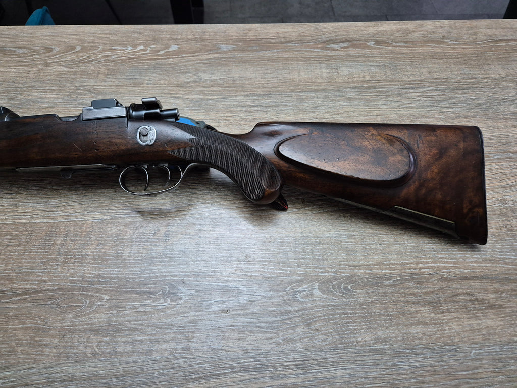 Carabina Krieghoff, cal 7x64, teava 65cm, magazie in pat