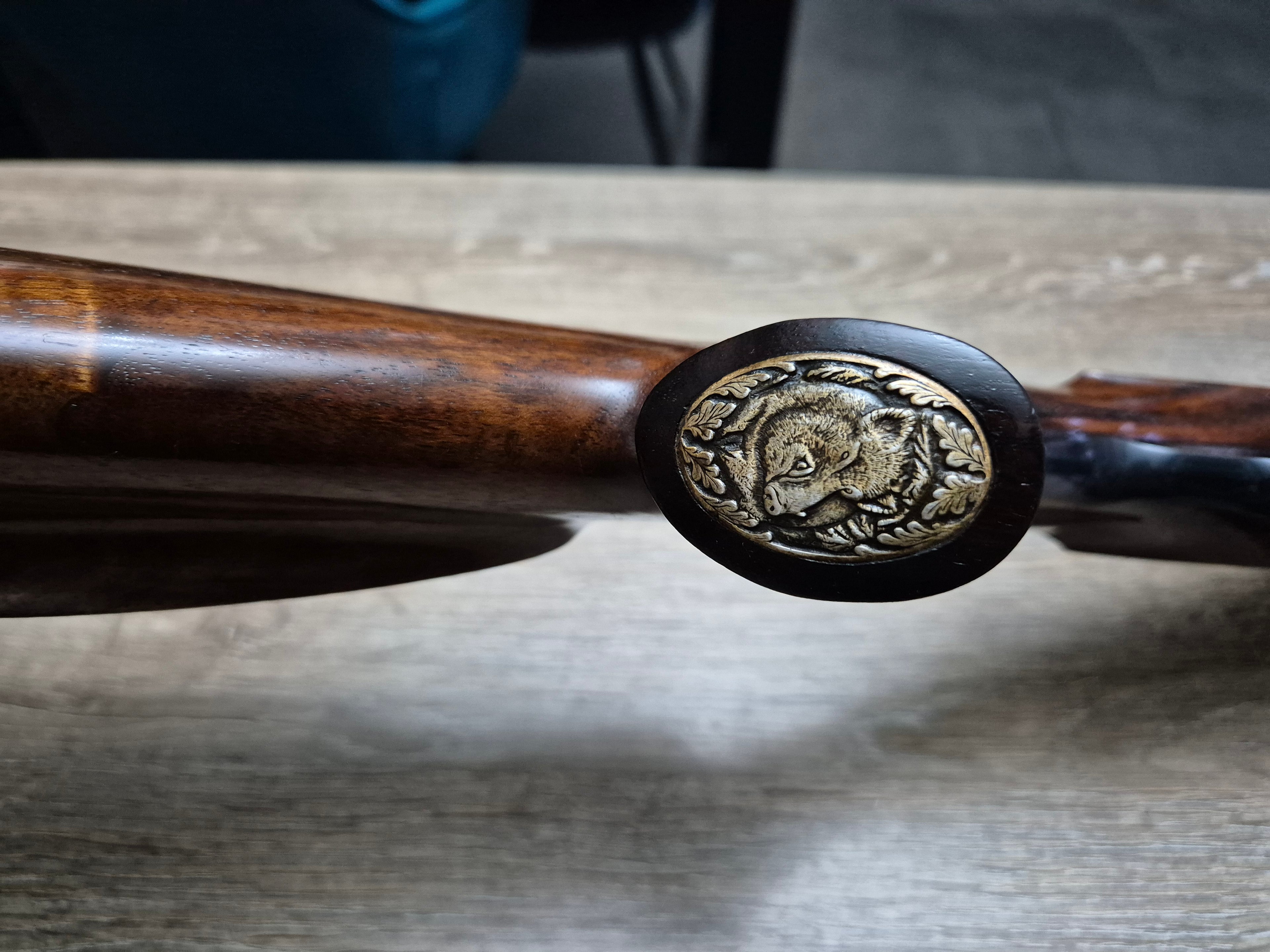 Dublu Express Merkel SUHL, cal 8x57JRS, punct Zeiss, tevi 60 juxtapuse